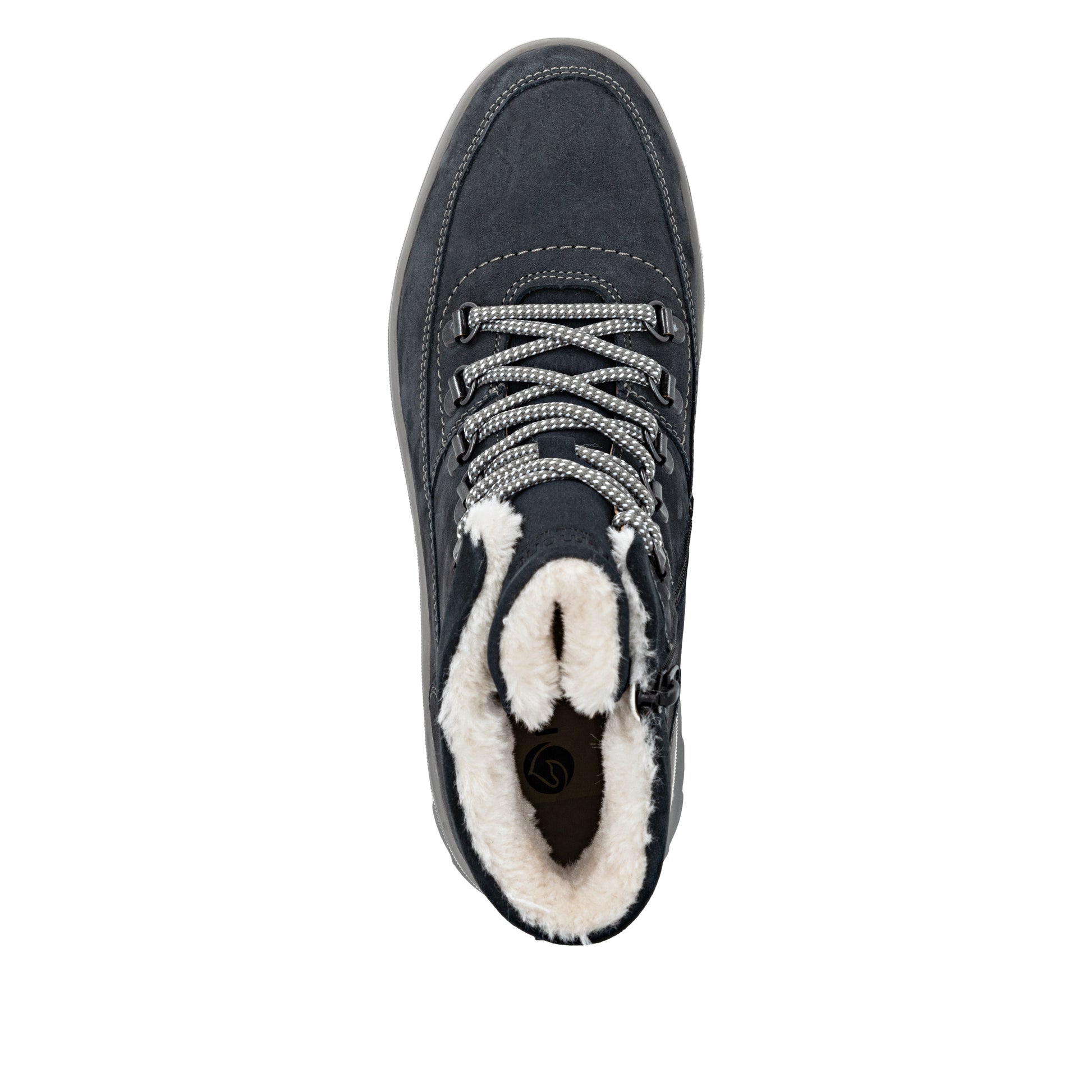 Blue Zip Boots for Women | Remonte D2B74-14