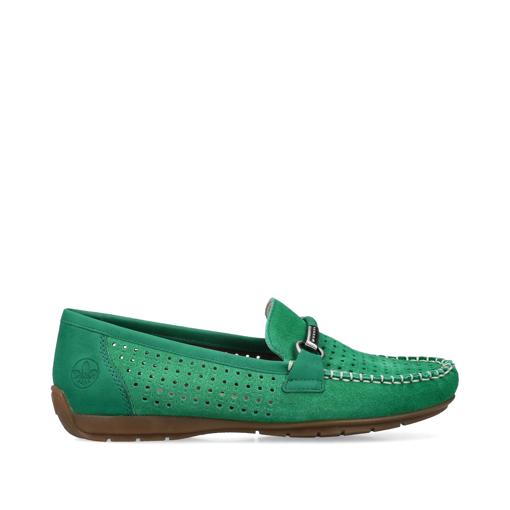 Green Slip-On Shoes for Women | Rieker 40253-54