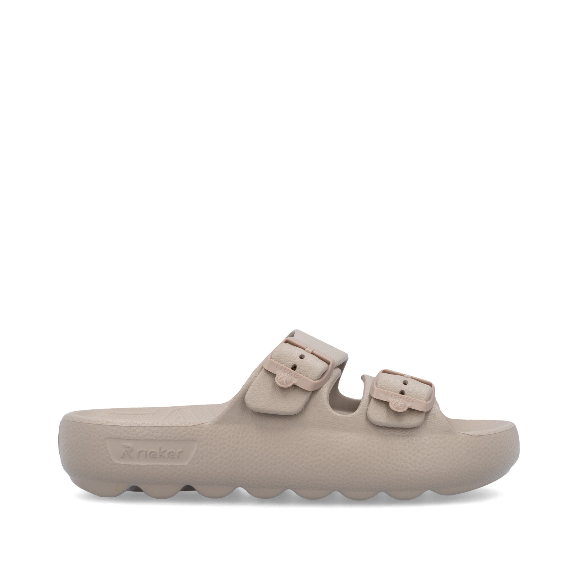 Beige Buckle Sandals for Women | Rieker Sport P2450-60