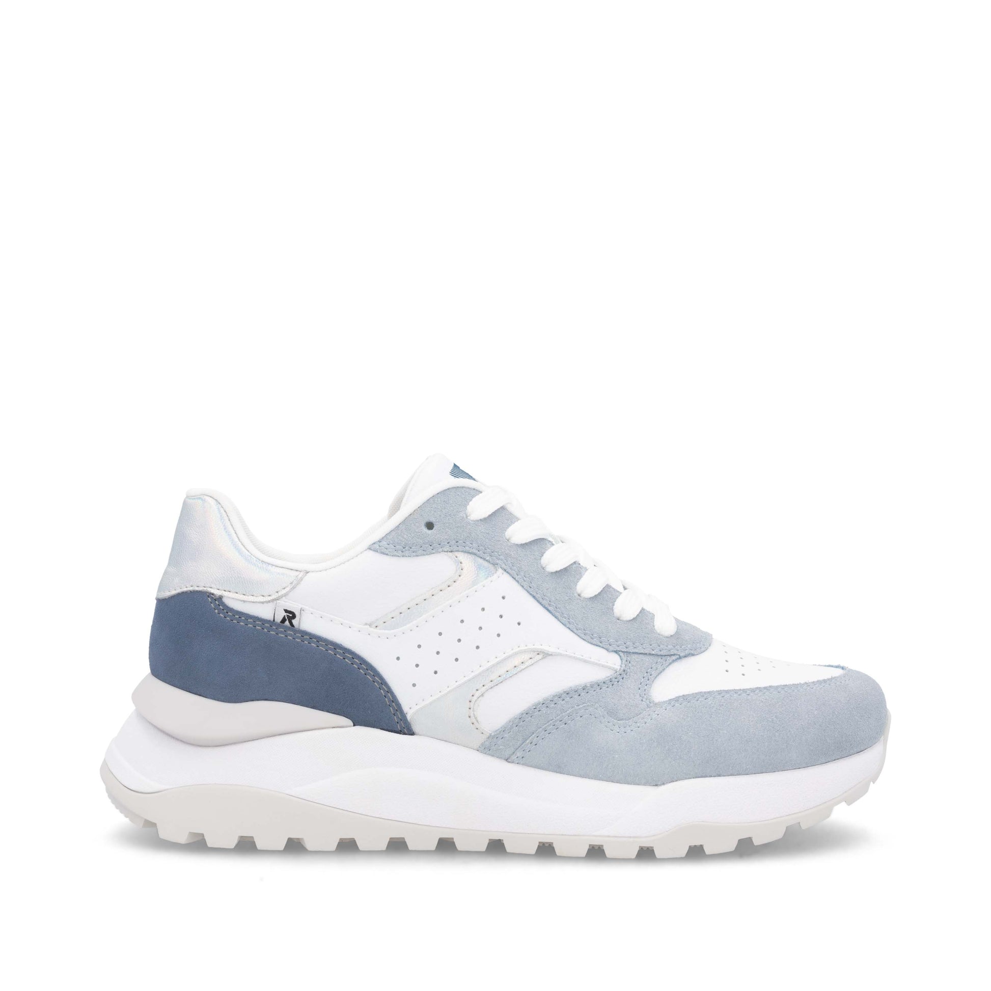 White Elasticated Shoes for Women | Rieker Sport W2500-80