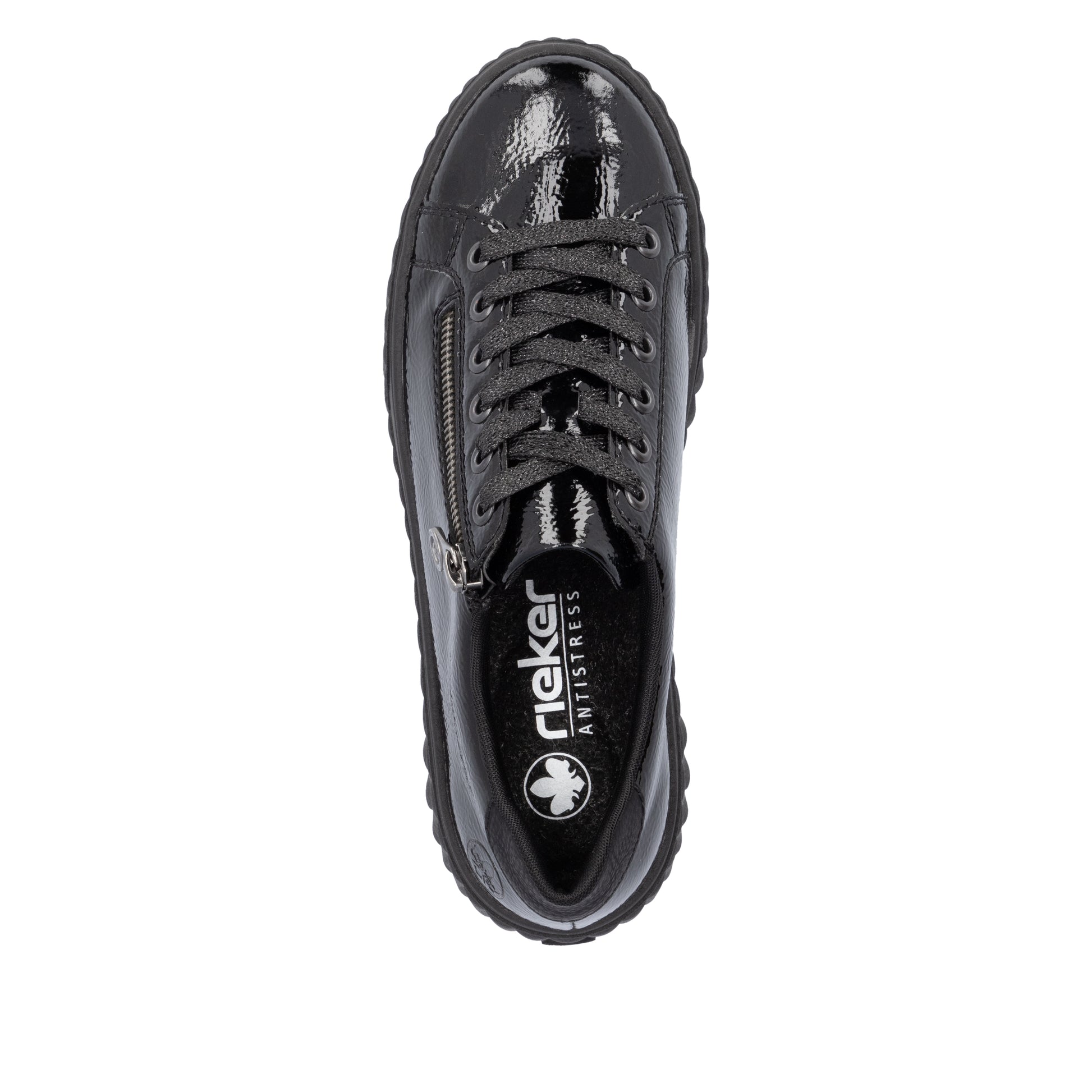 Black Zip Shoes for Women | Rieker N2501-00