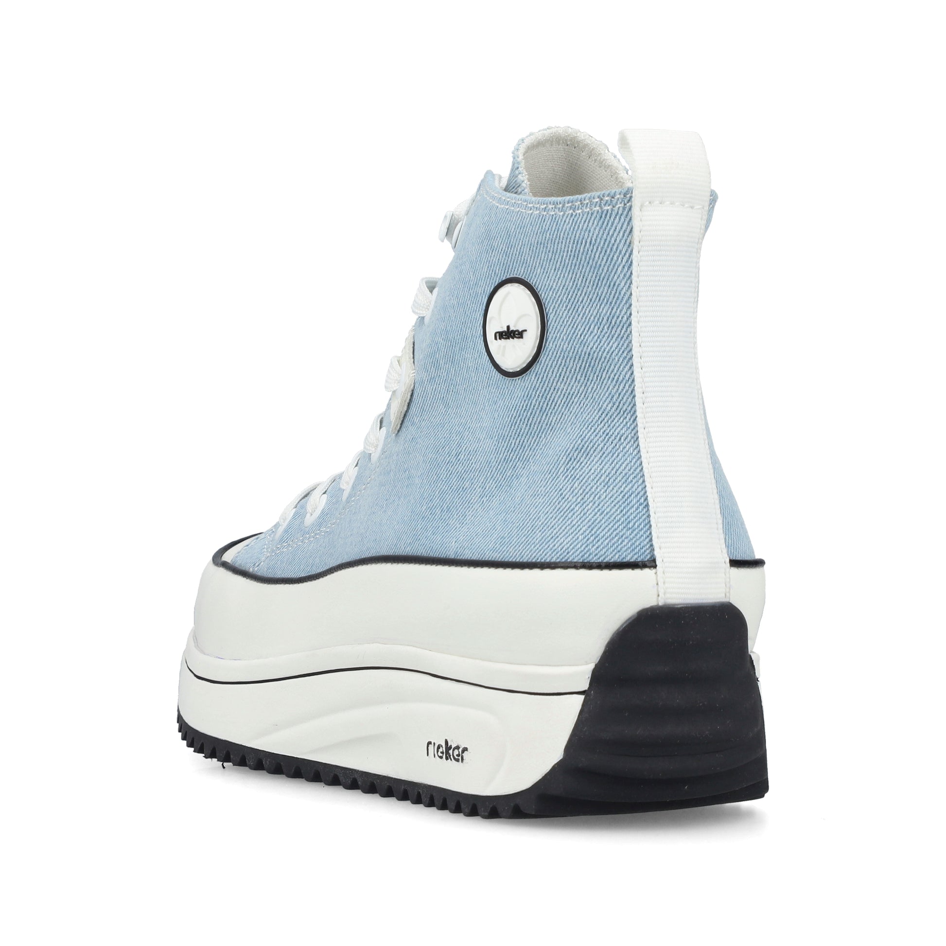 Blue Zip Boots for Women | Rieker 90010-10