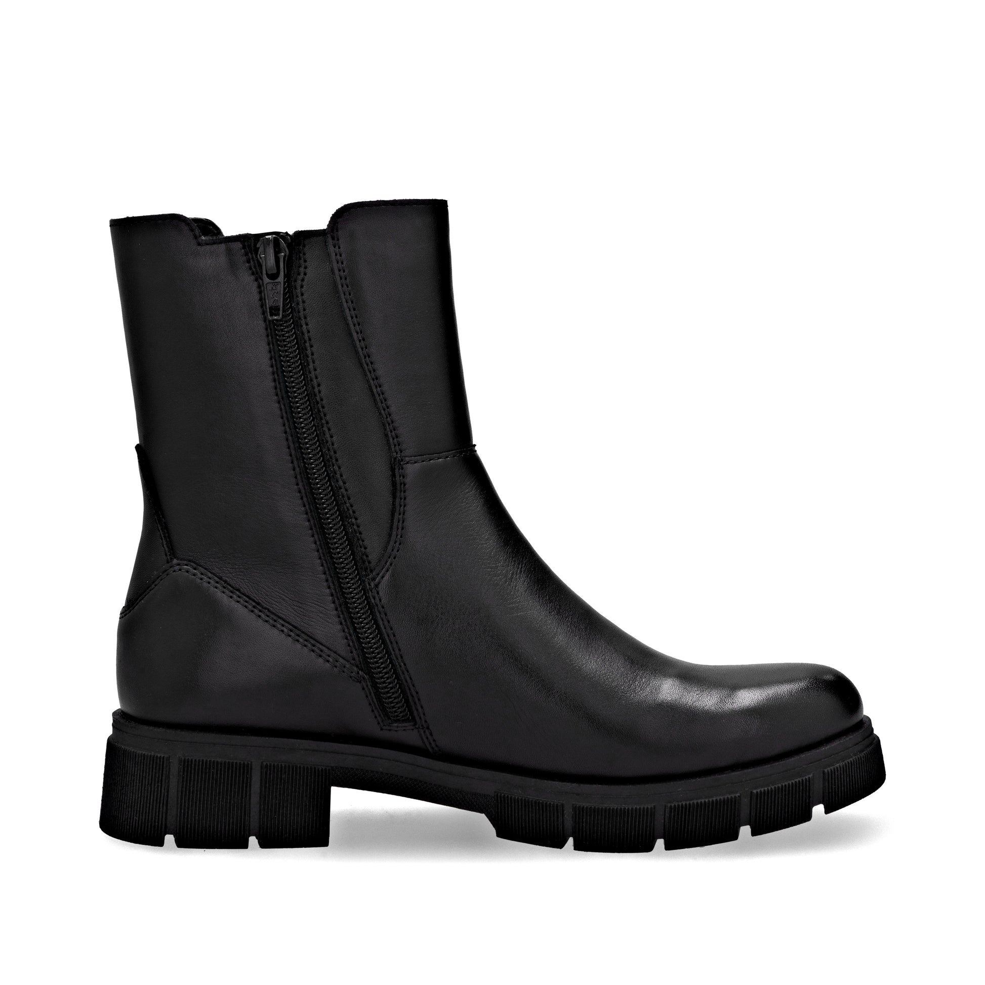 Black Zip Boots for Women | Remonte D2S70-03