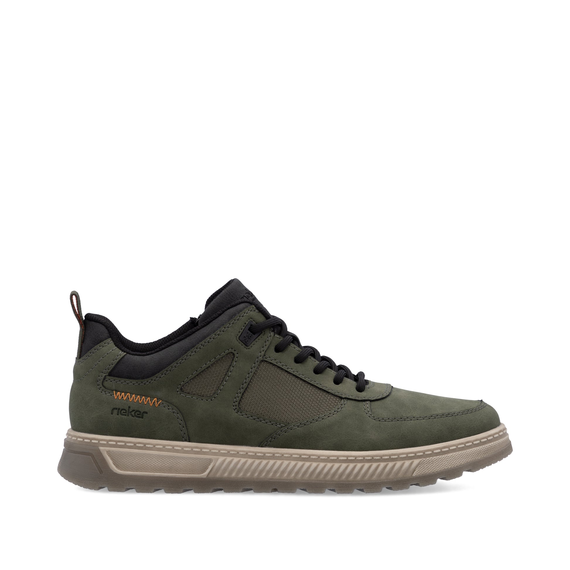 Green Zip Boots for Men | Rieker 37004-54