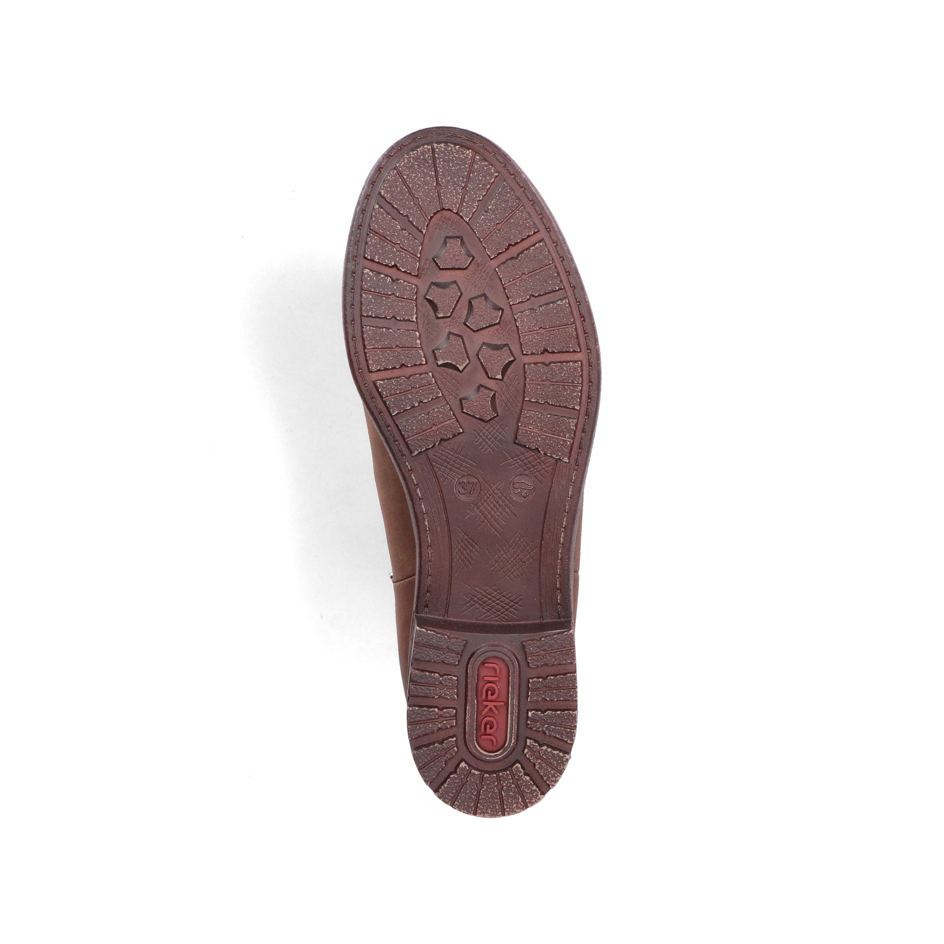 Brown Elasticated Boots for Women | Rieker 79450-24
