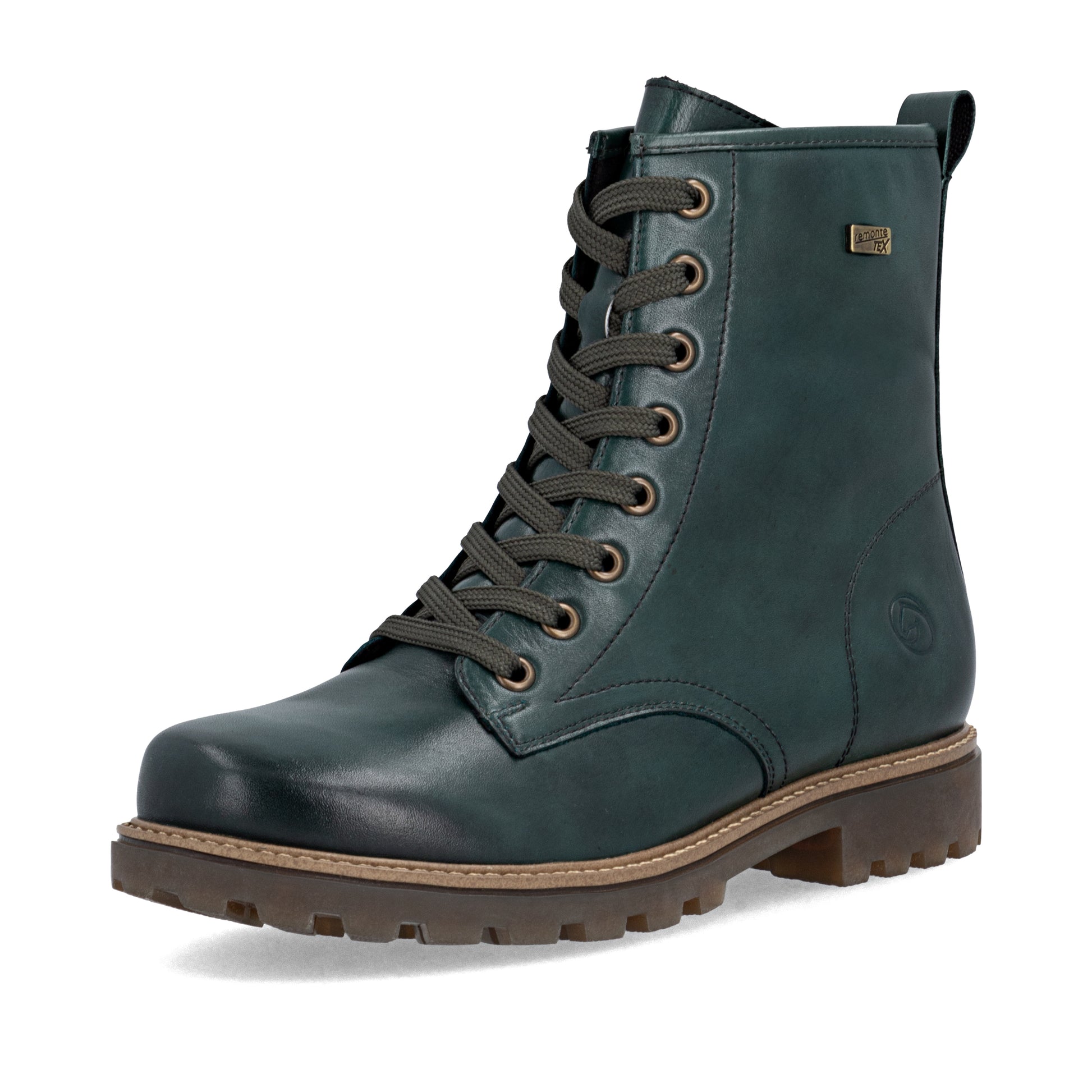 Green Zip Boots for Women | Remonte D3C70-54