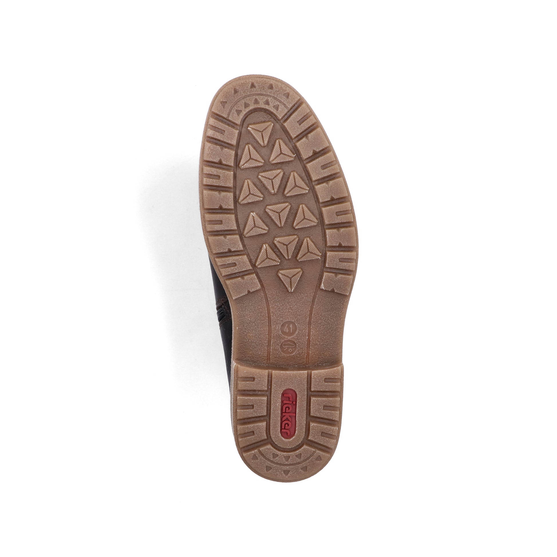 Brown Zip Boots for Men | Rieker 33180-27