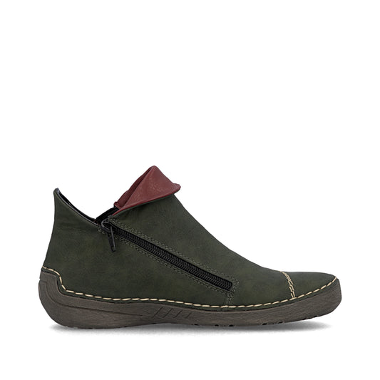 Rieker Woman's Boots - Green | 72581-54