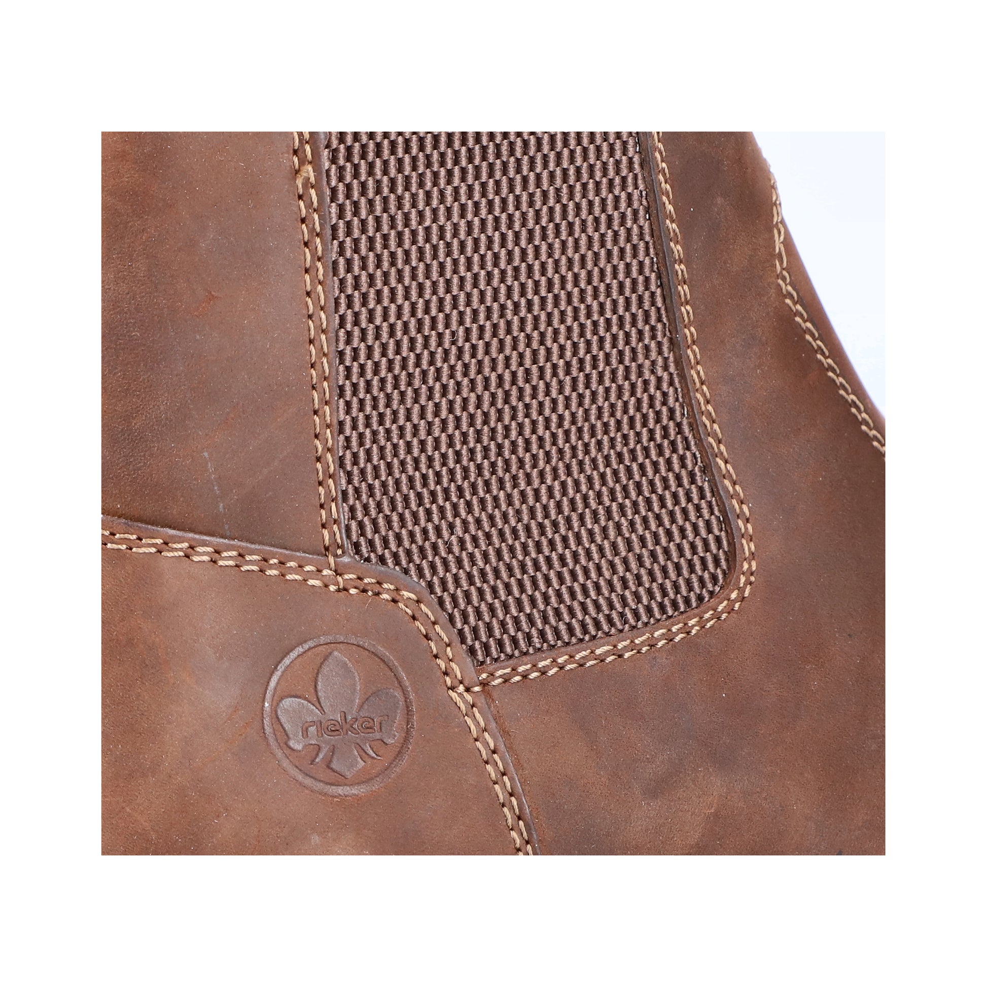 Brown Zip Boots for Men | Rieker 31650-23