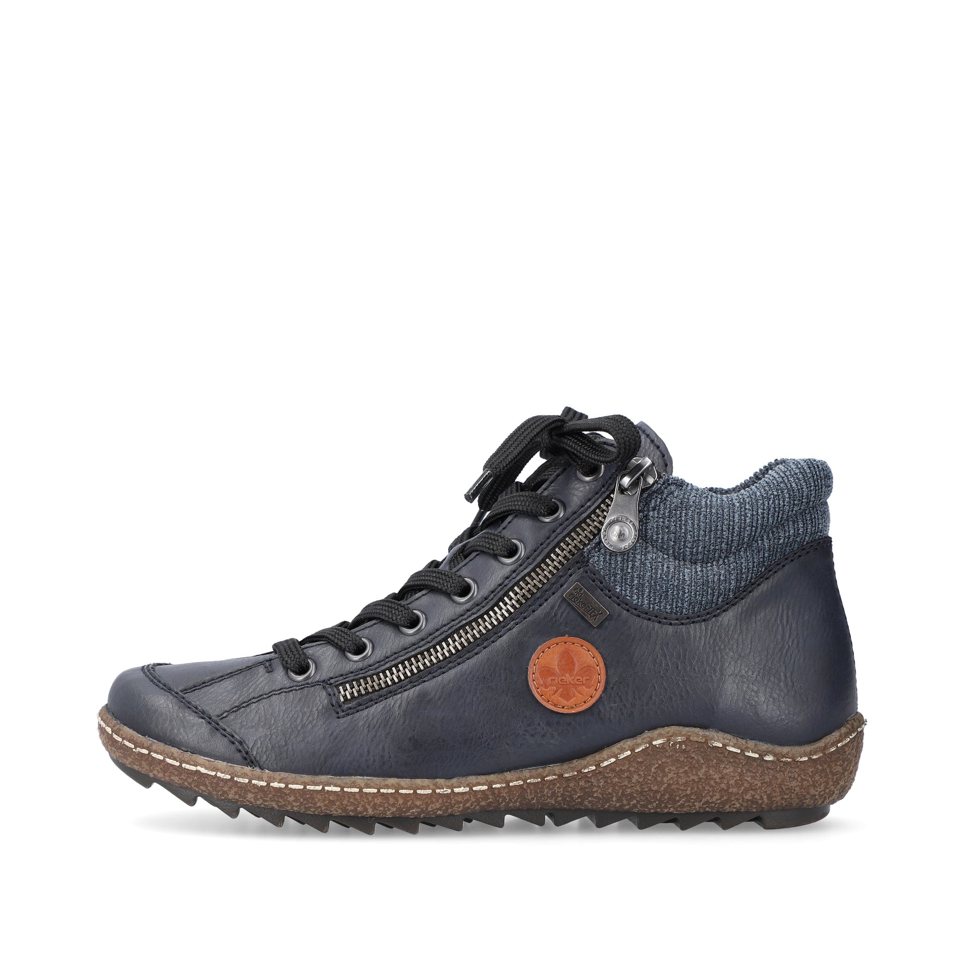 Blue Zip Boots for Women | Rieker L7514-14
