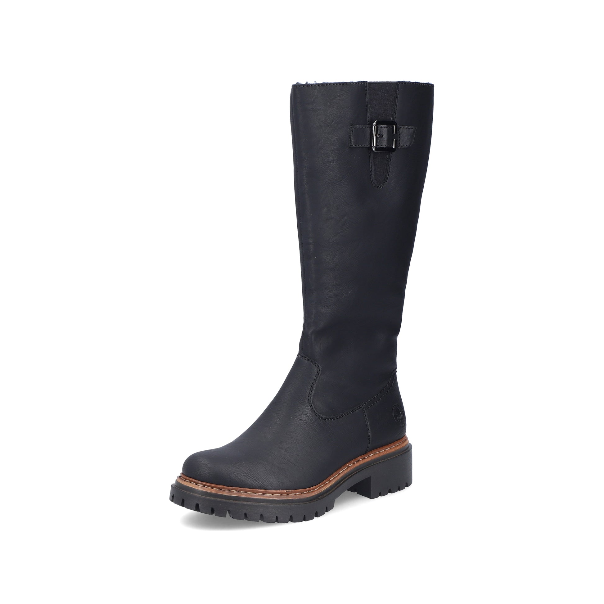 Black Zip Boots for Women | Rieker 72694-00