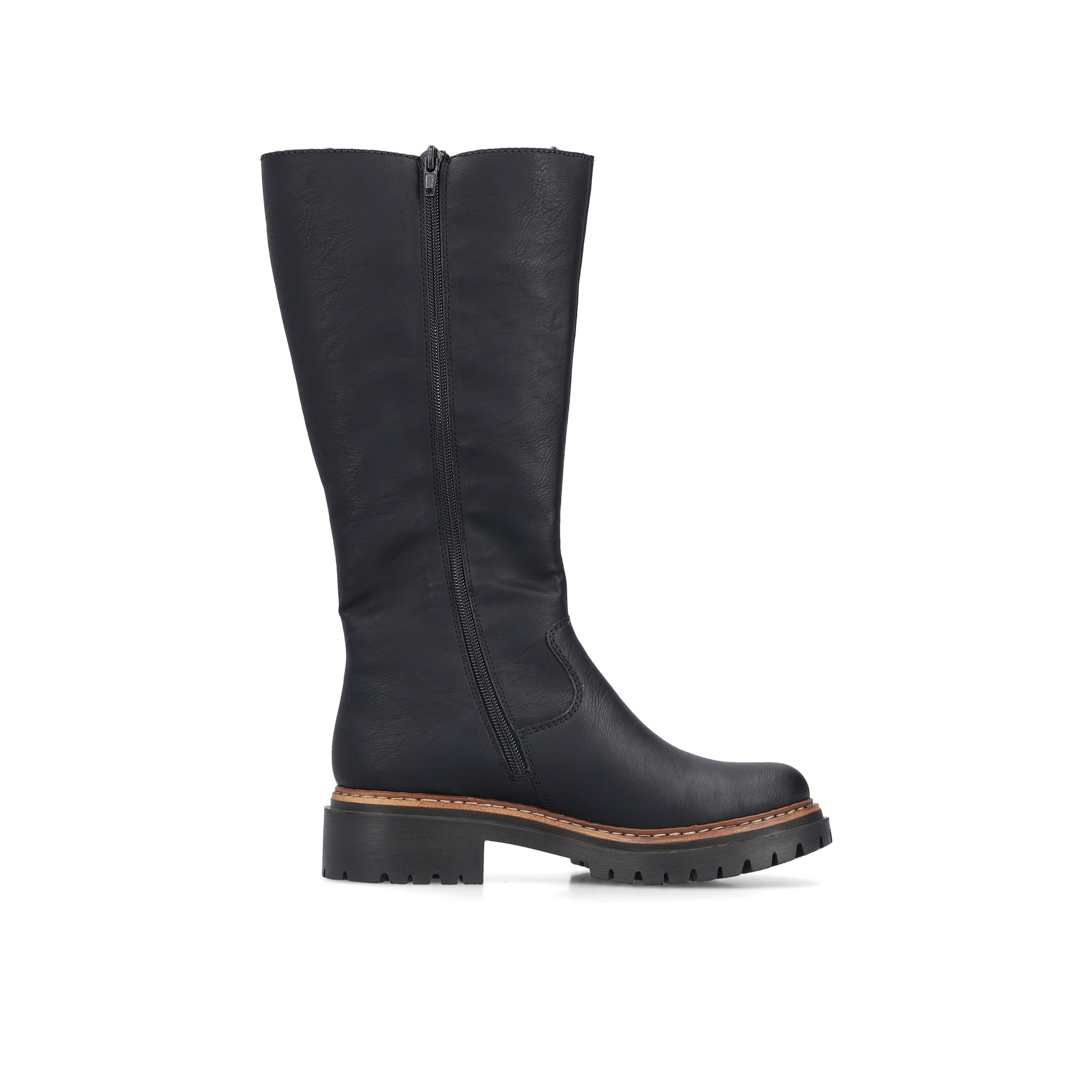 Black Zip Boots for Women | Rieker 72694-00