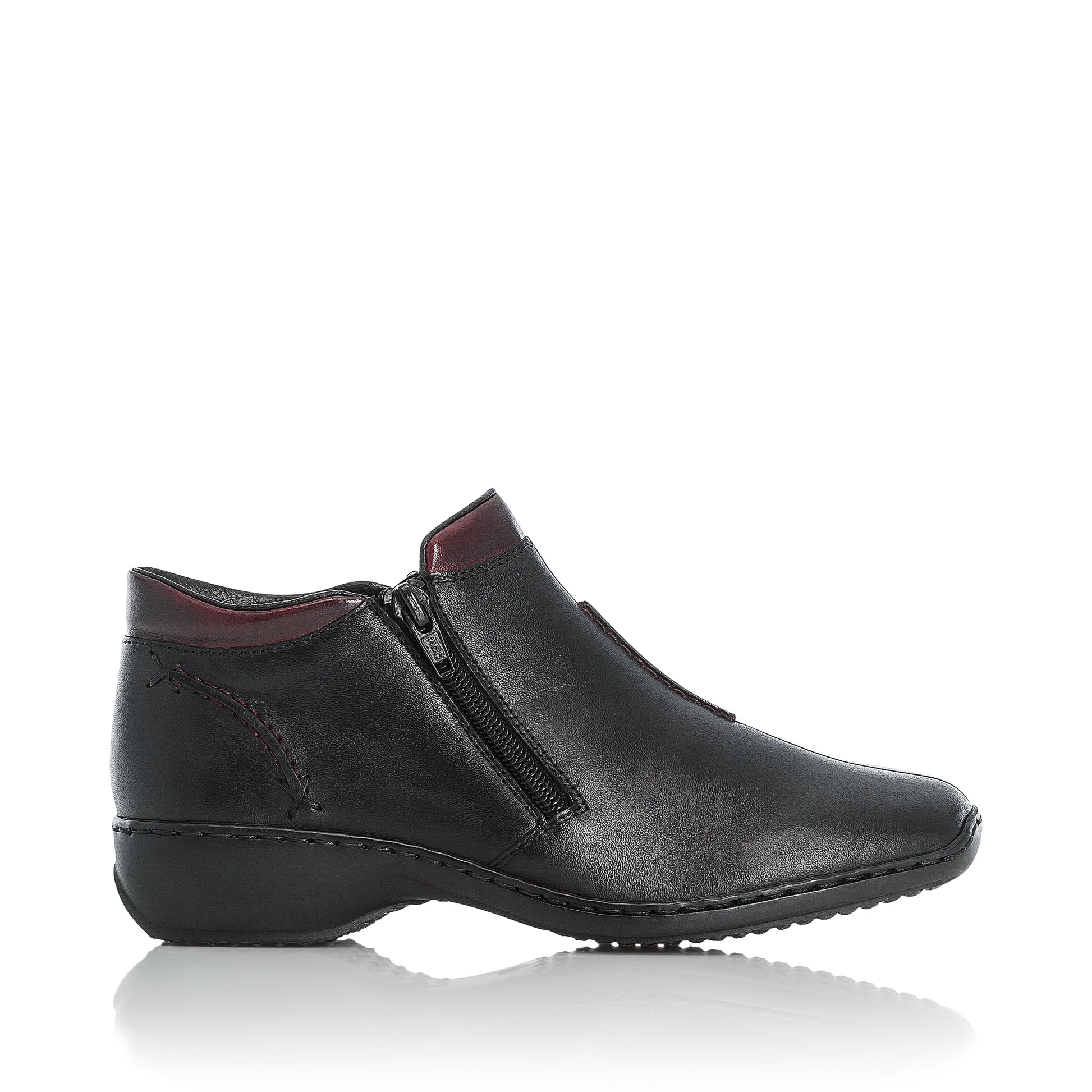 Black Zip Boots for Women | Rieker L3882-00
