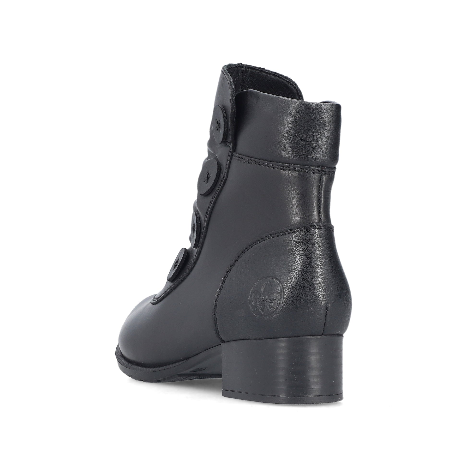 Black Zip Boots for Women | Rieker 78659-00