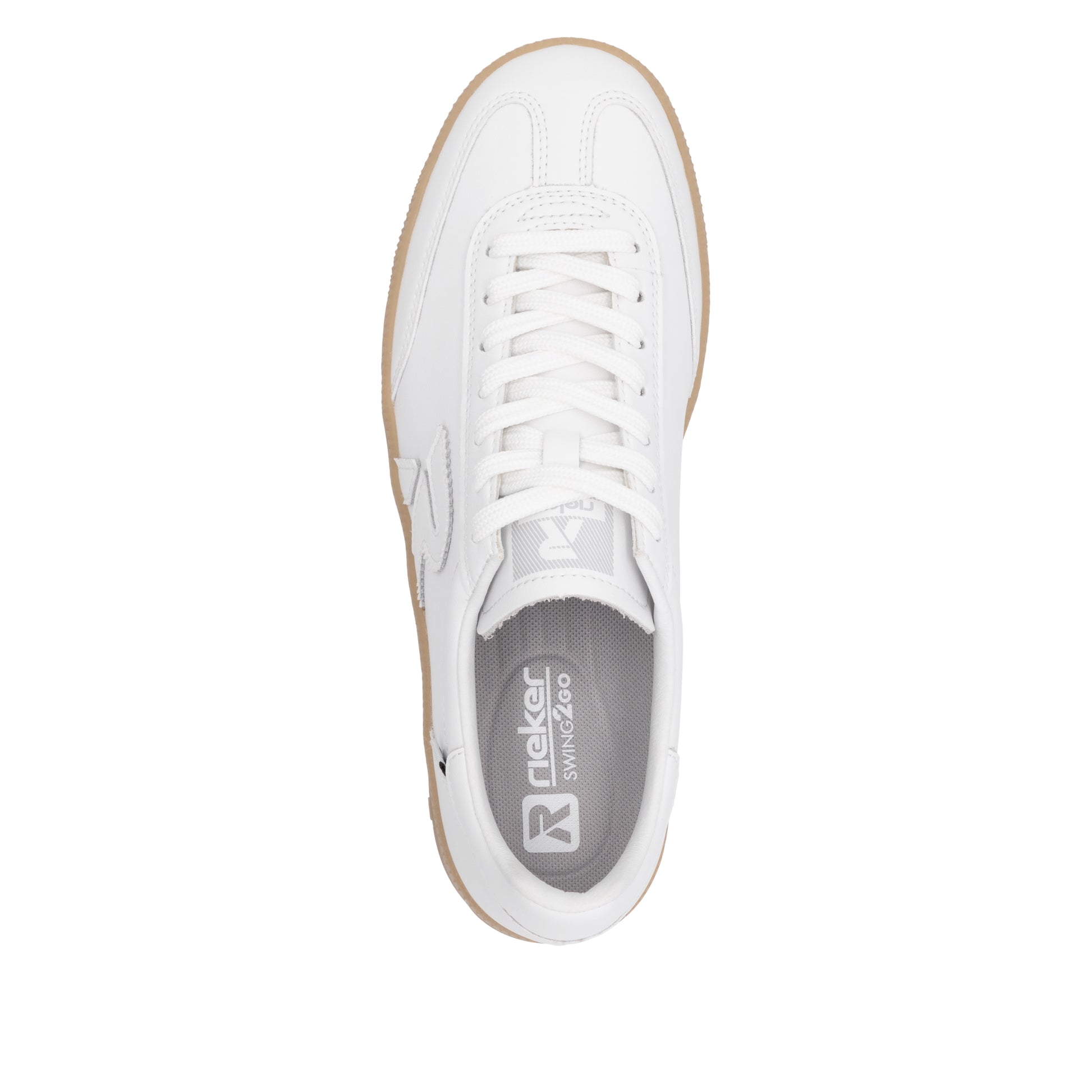 White Elasticated Shoes for Women | Rieker Sport W2200-80