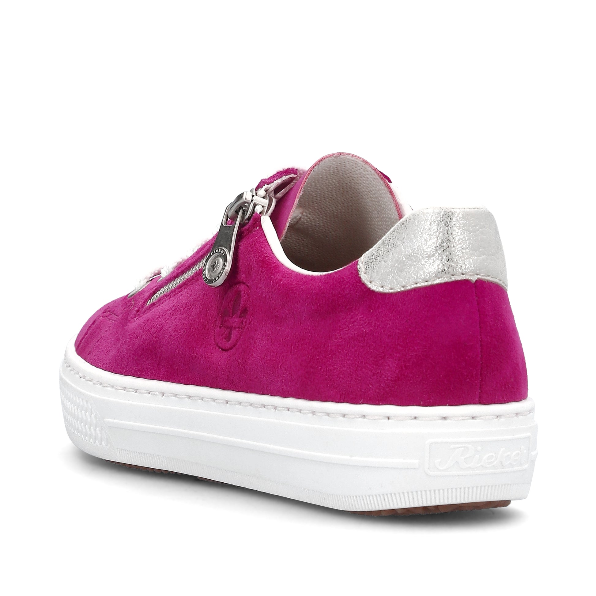 Pink Zip Shoes for Women | Rieker L59L1-31