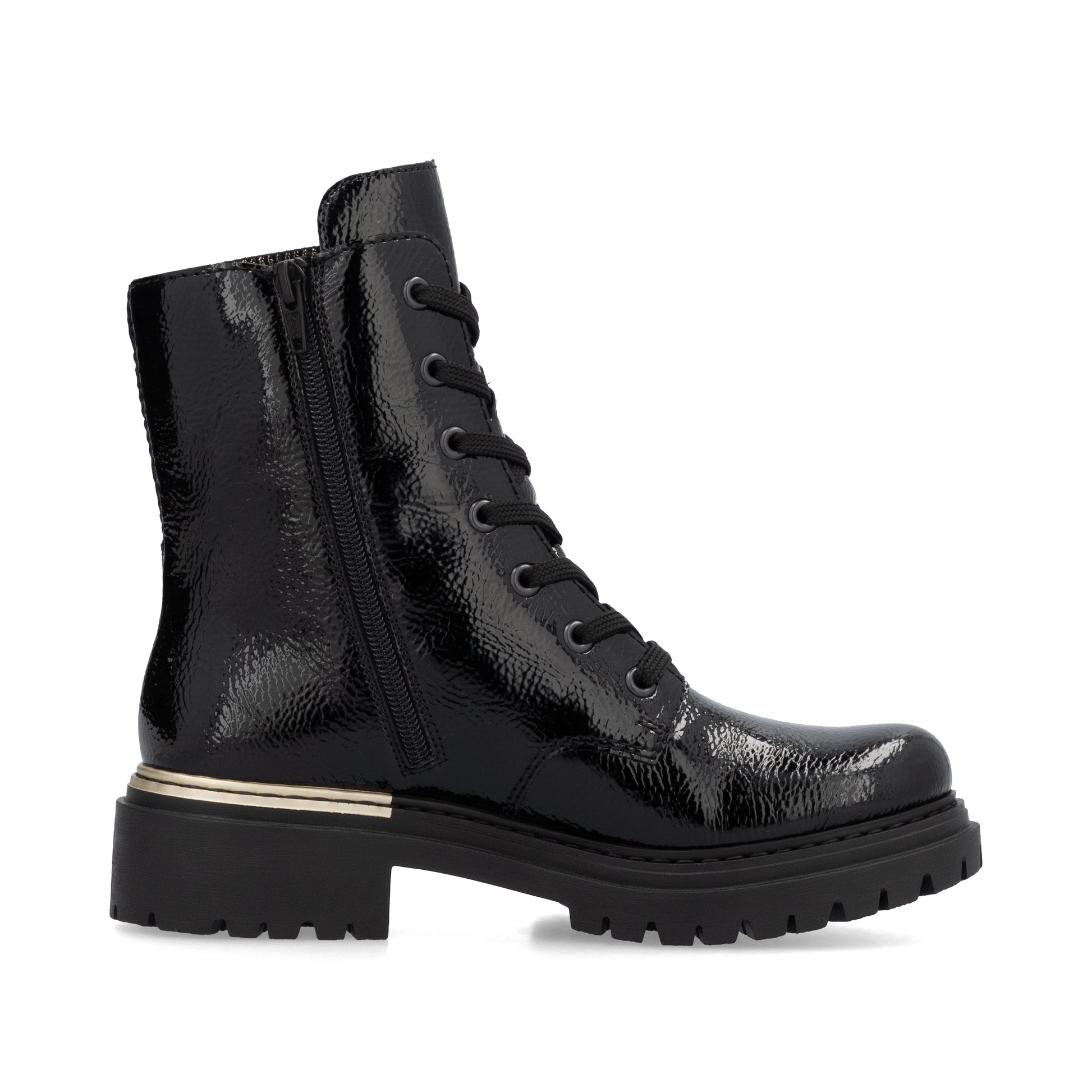 Black Zip Boots for Women | Rieker 72607-00