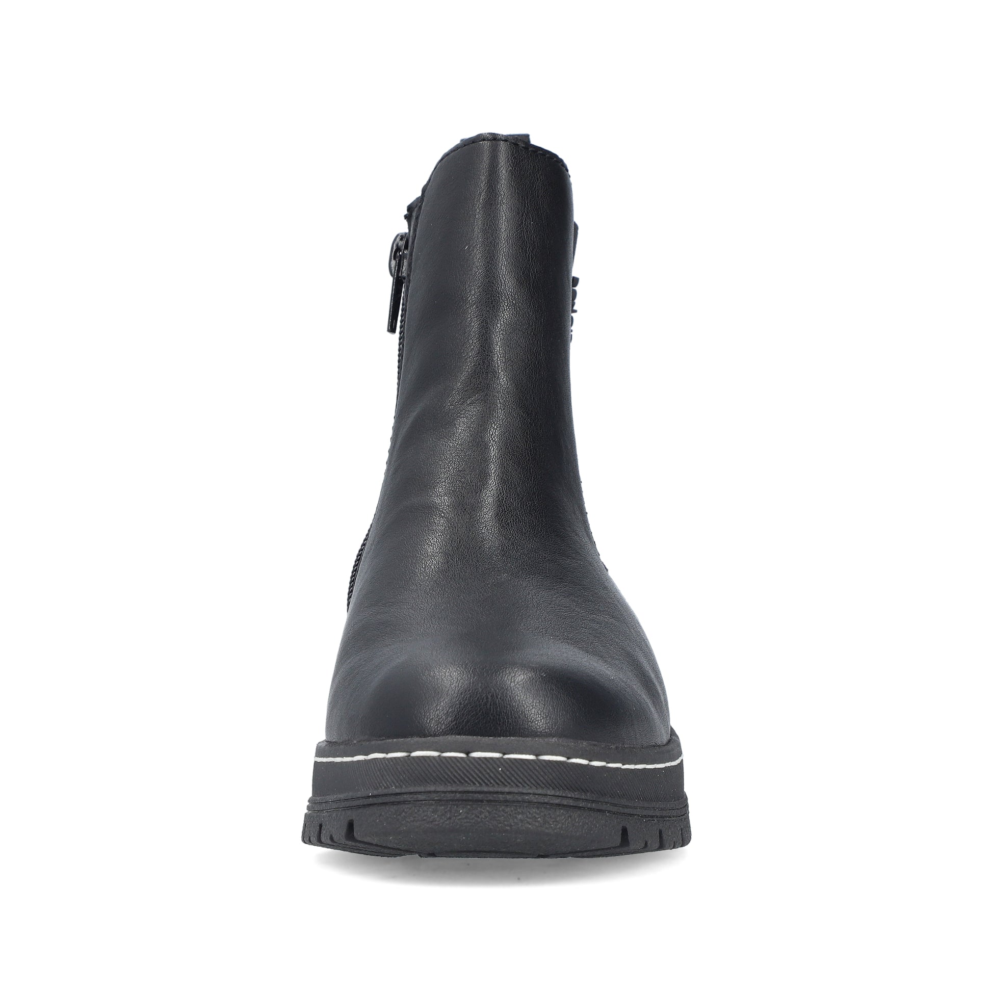 Black Zip Boots for Women | Rieker 73892-00
