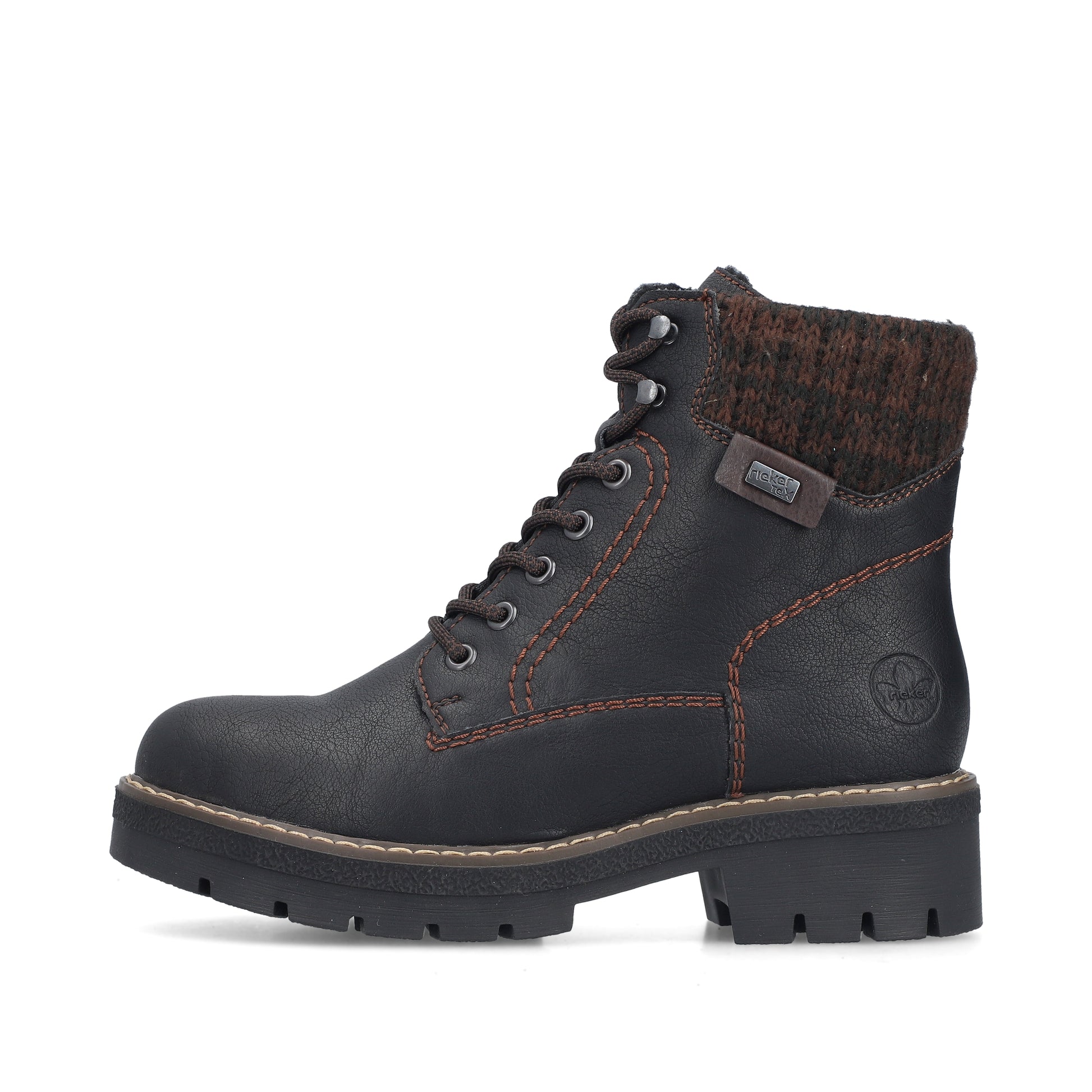 Black Zip Boots for Women | Rieker Y8130-00