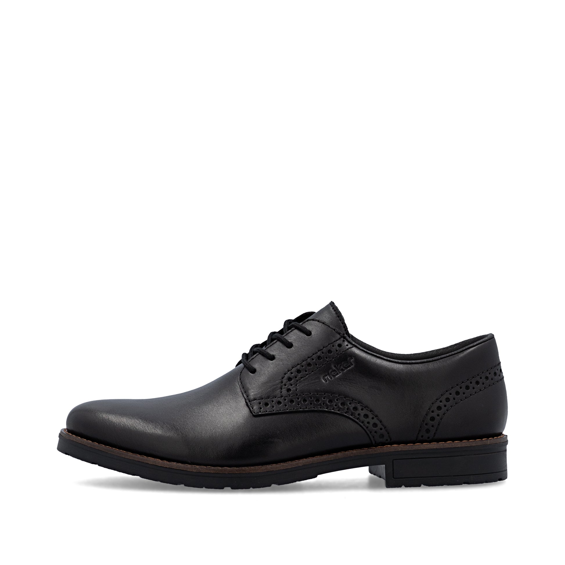 Black Elasticated Shoes for Men | Rieker 14642-00