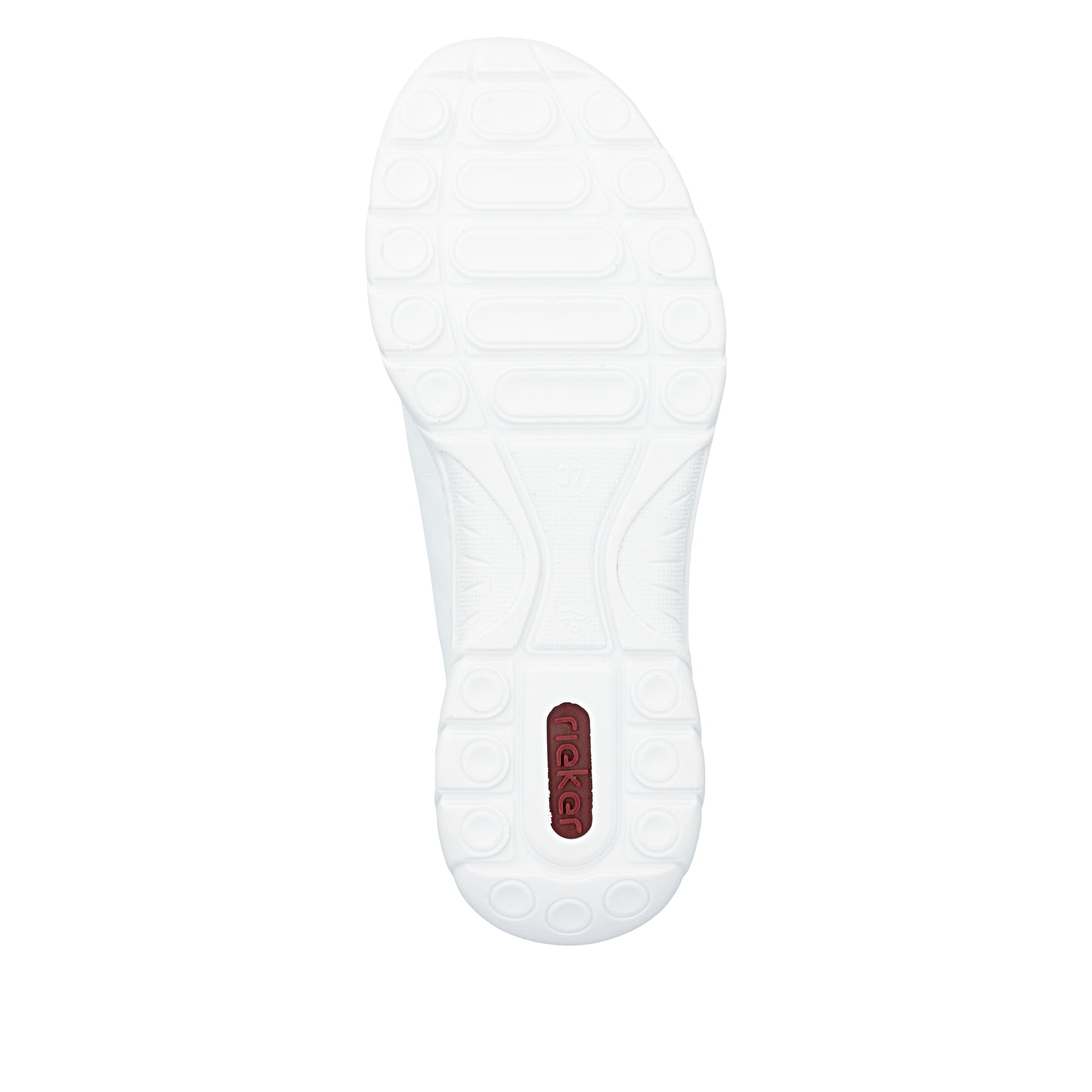 White Elasticated Shoes for Women | Rieker L32G9-80
