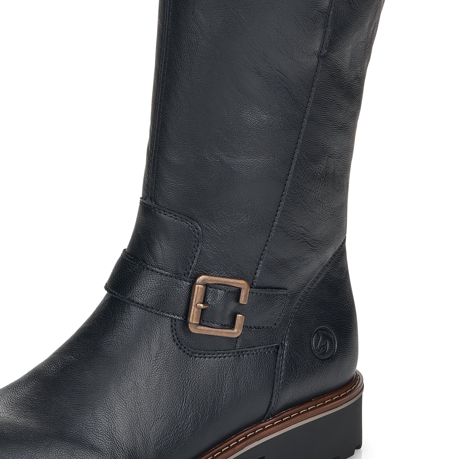 Black Zip Boots for Women | Remonte R6590-01