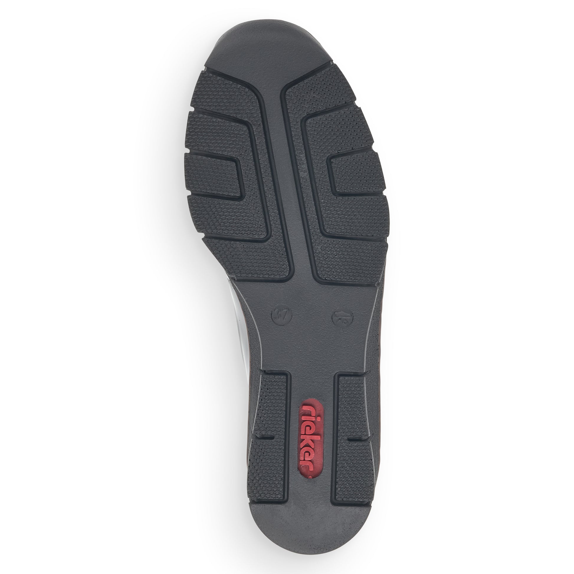 Black Elasticated Shoes for Women | Rieker 53751-00