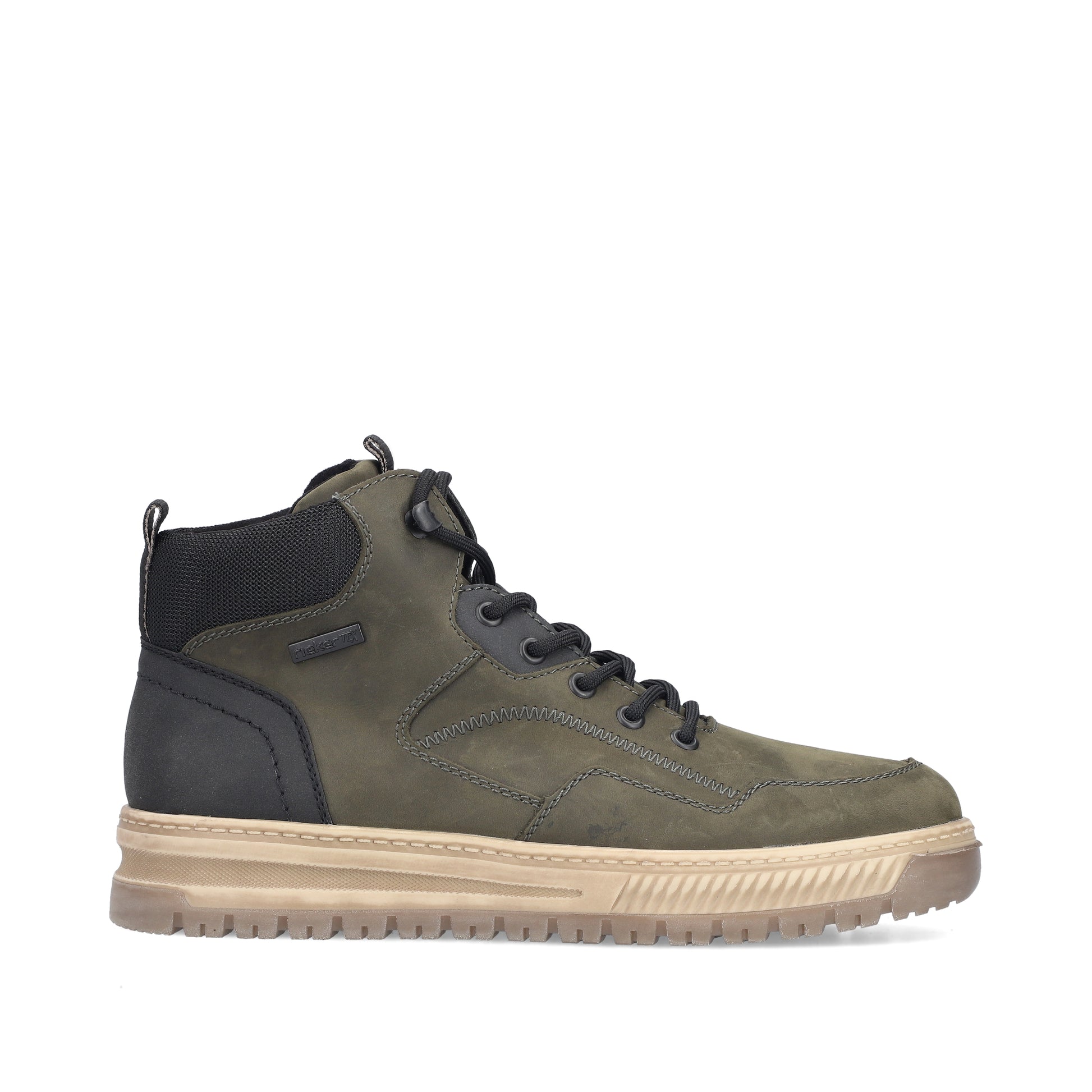 Green Zip Boots for Men | Rieker 38554-54