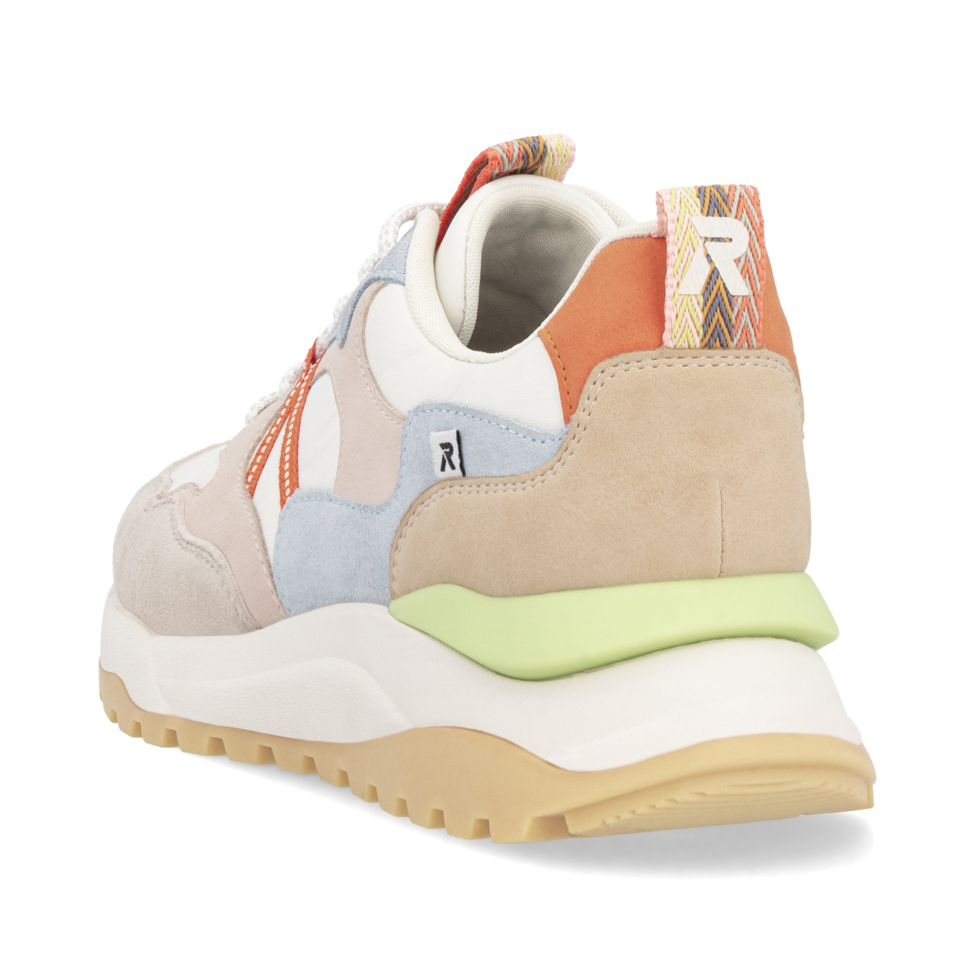 White Elasticated Shoes for Women | Rieker Sport W2501-82