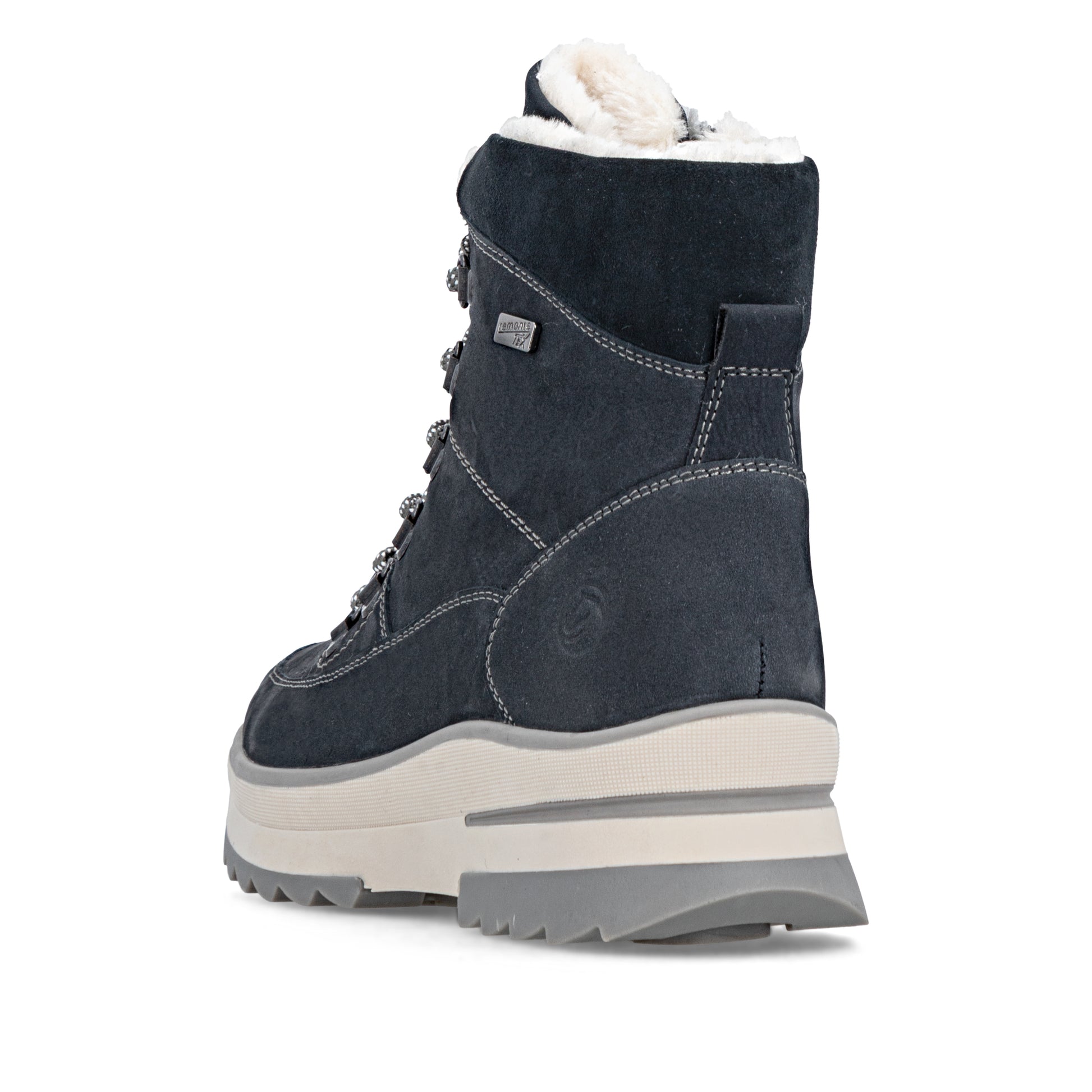Blue Zip Boots for Women | Remonte D2B74-14