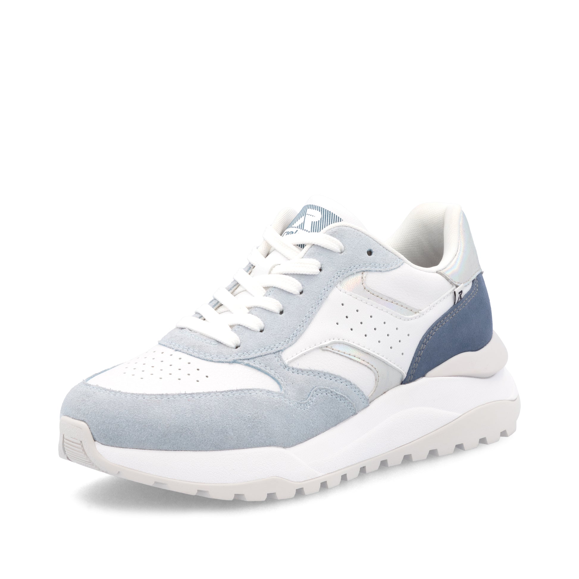 White Elasticated Shoes for Women | Rieker Sport W2500-80