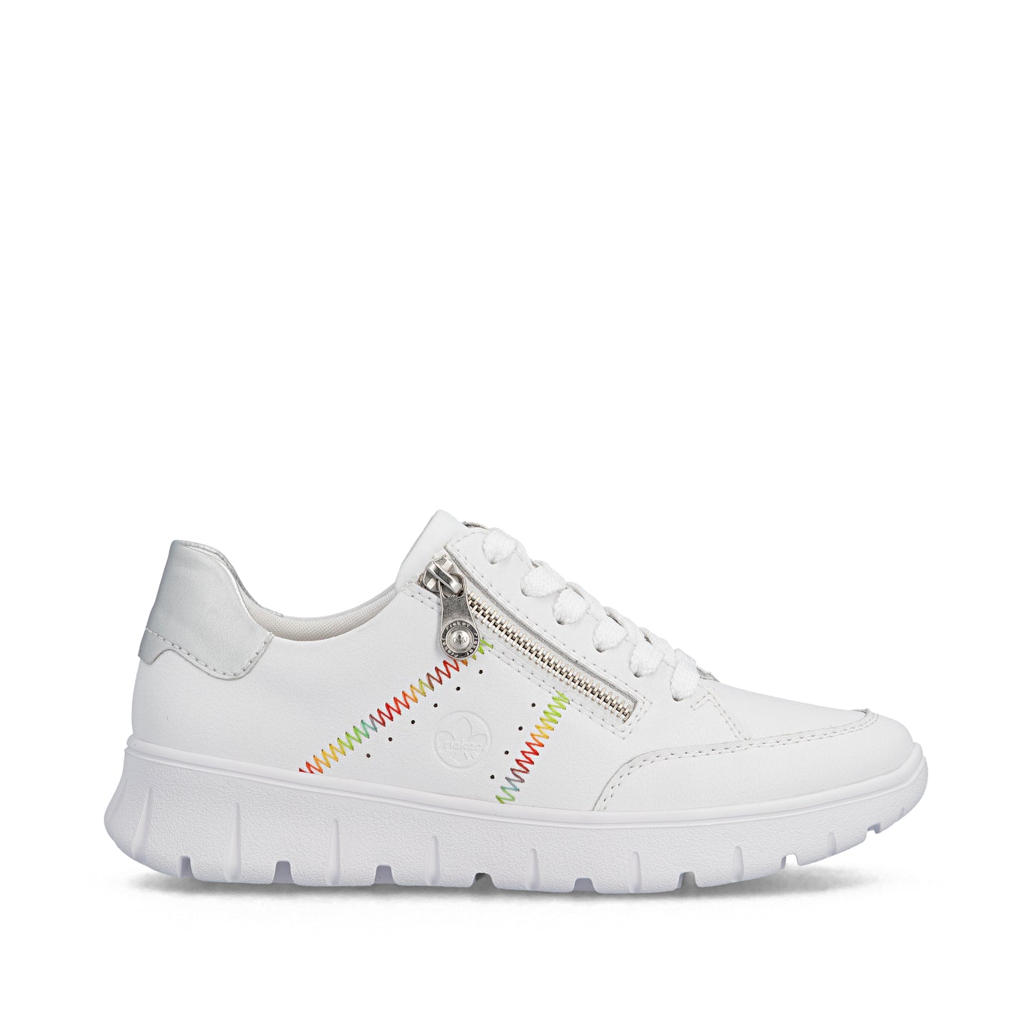 Rieker Women's Trainer - White | N1313-80