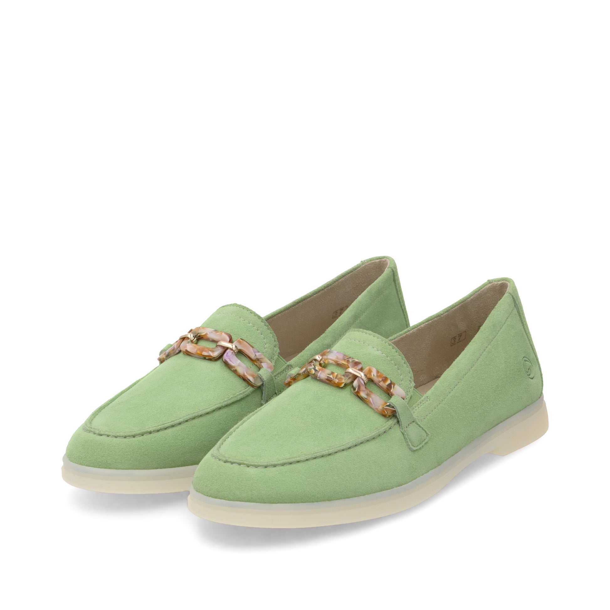 Green Elasticated Shoes for Women | Remonte D2F00-52