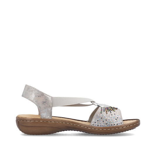 Rieker Women's Sandal - Metallic | 60880-90