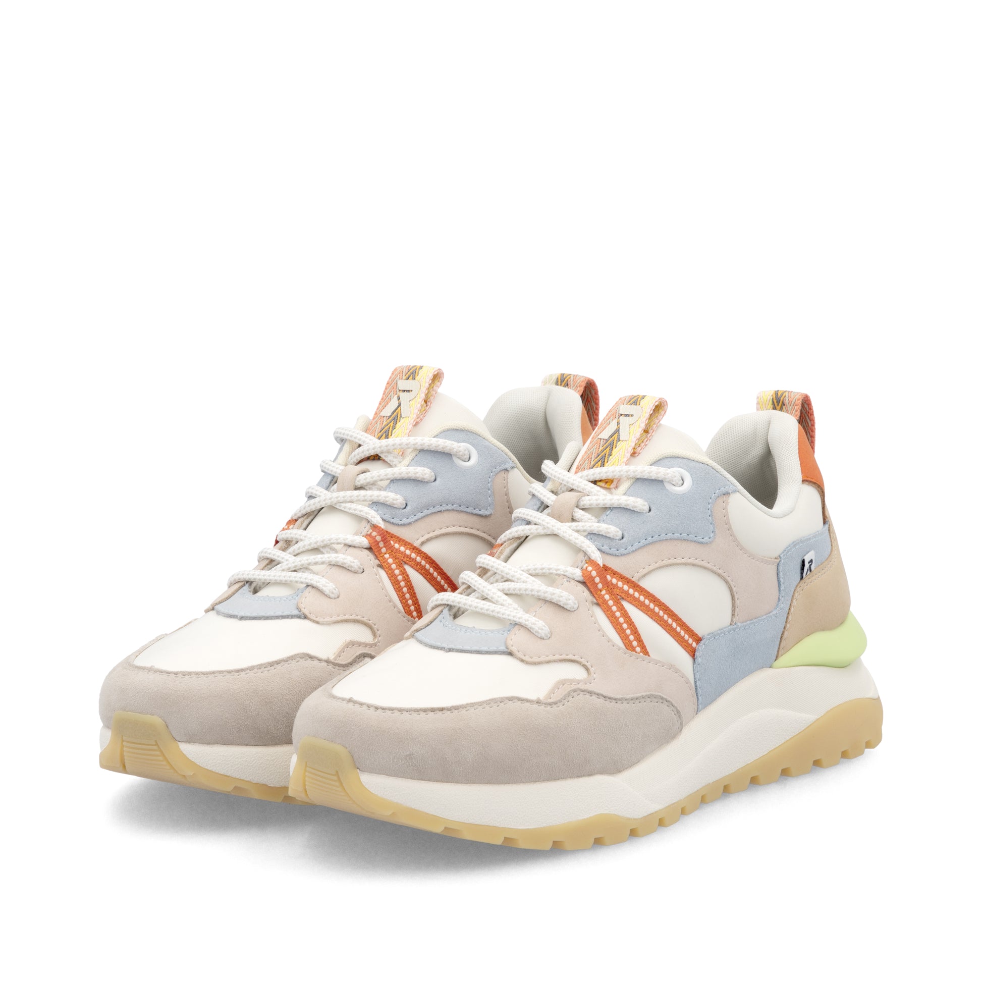 White Elasticated Shoes for Women | Rieker Sport W2501-82
