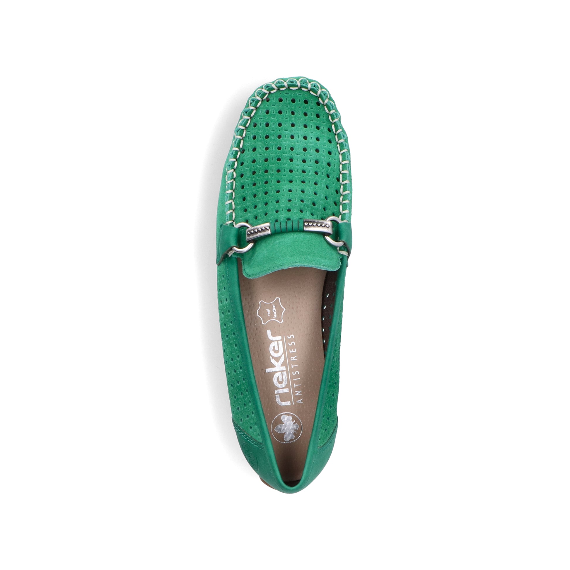 Green Slip-On Shoes for Women | Rieker 40253-54