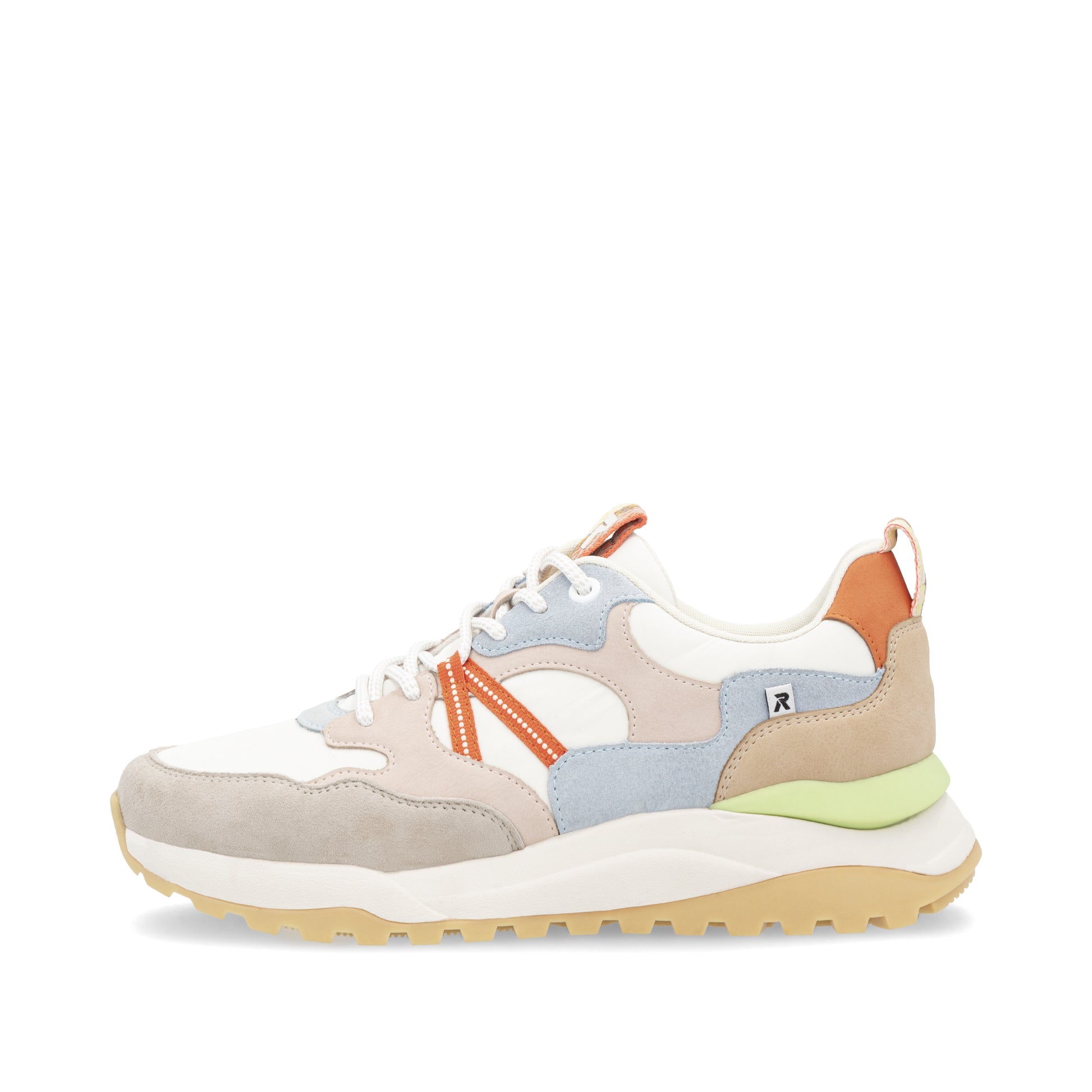 White Elasticated Shoes for Women | Rieker Sport W2501-82