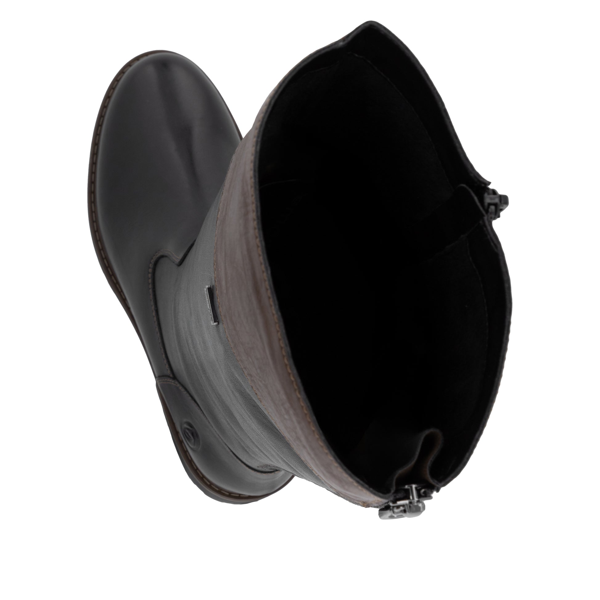 Black Zip Boots for Women | Remonte R6581-02