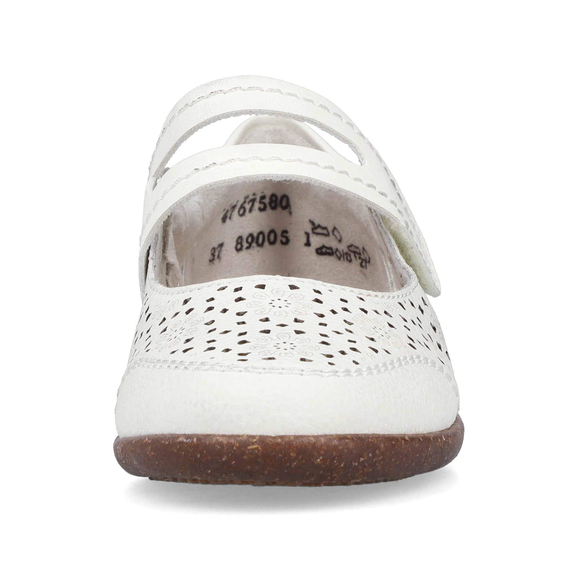 White Hook & Loop Shoes for Women | Rieker 47675-80