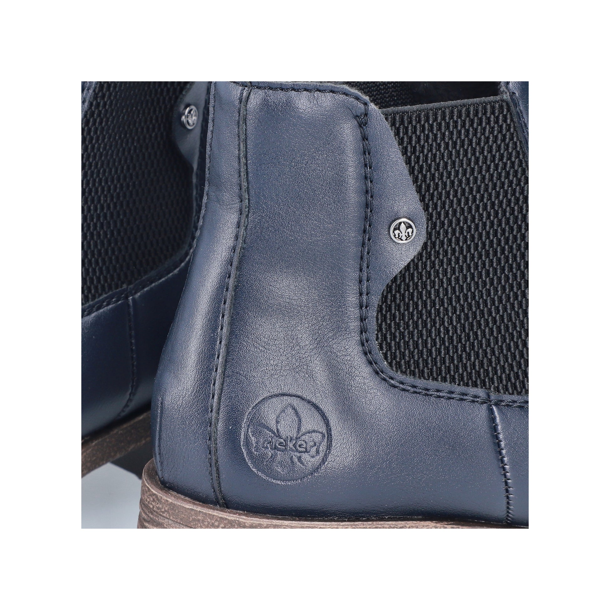 Blue Elasticated Boots for Women | Rieker 79450-14