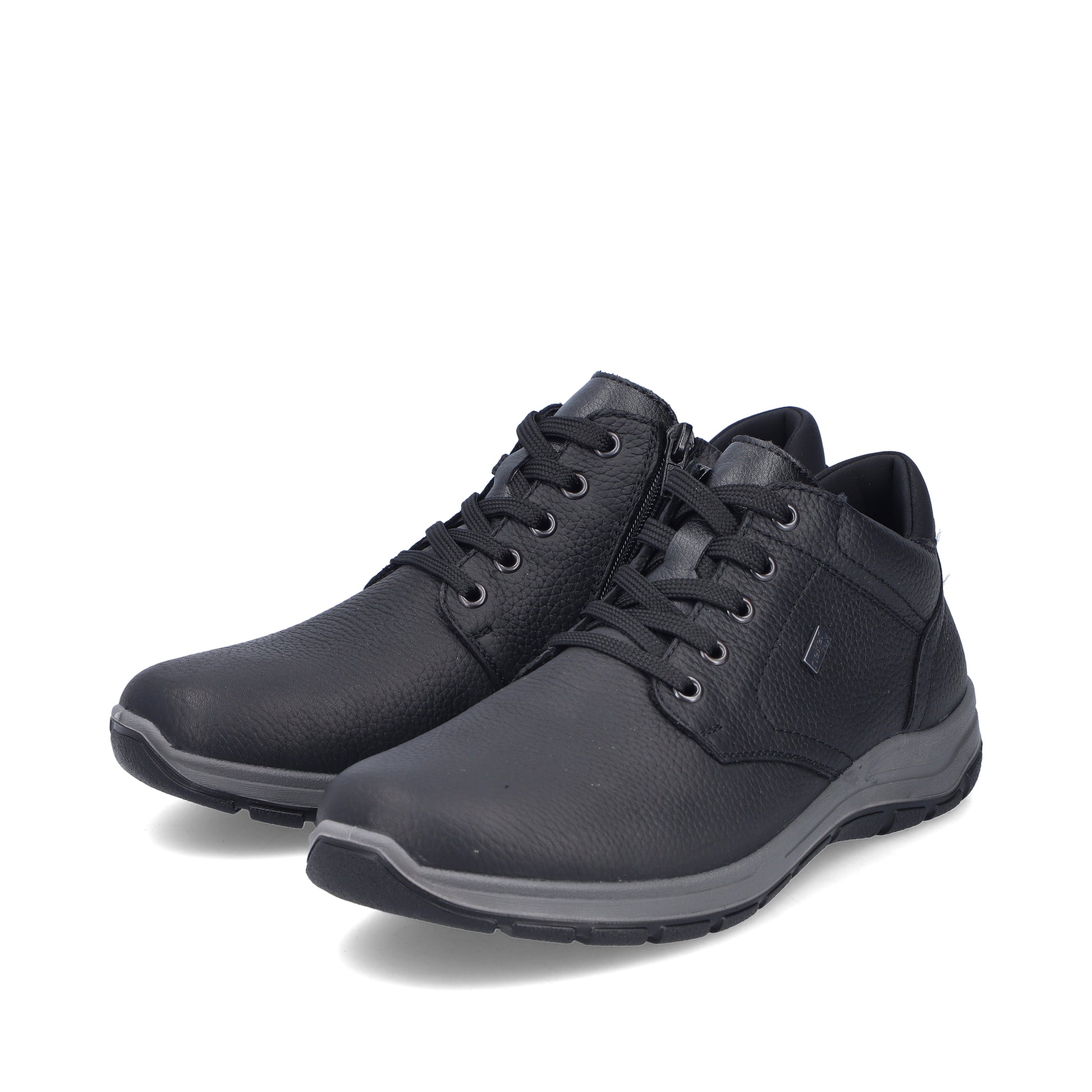 Black Zip Boots for Men | Rieker 03632-00
