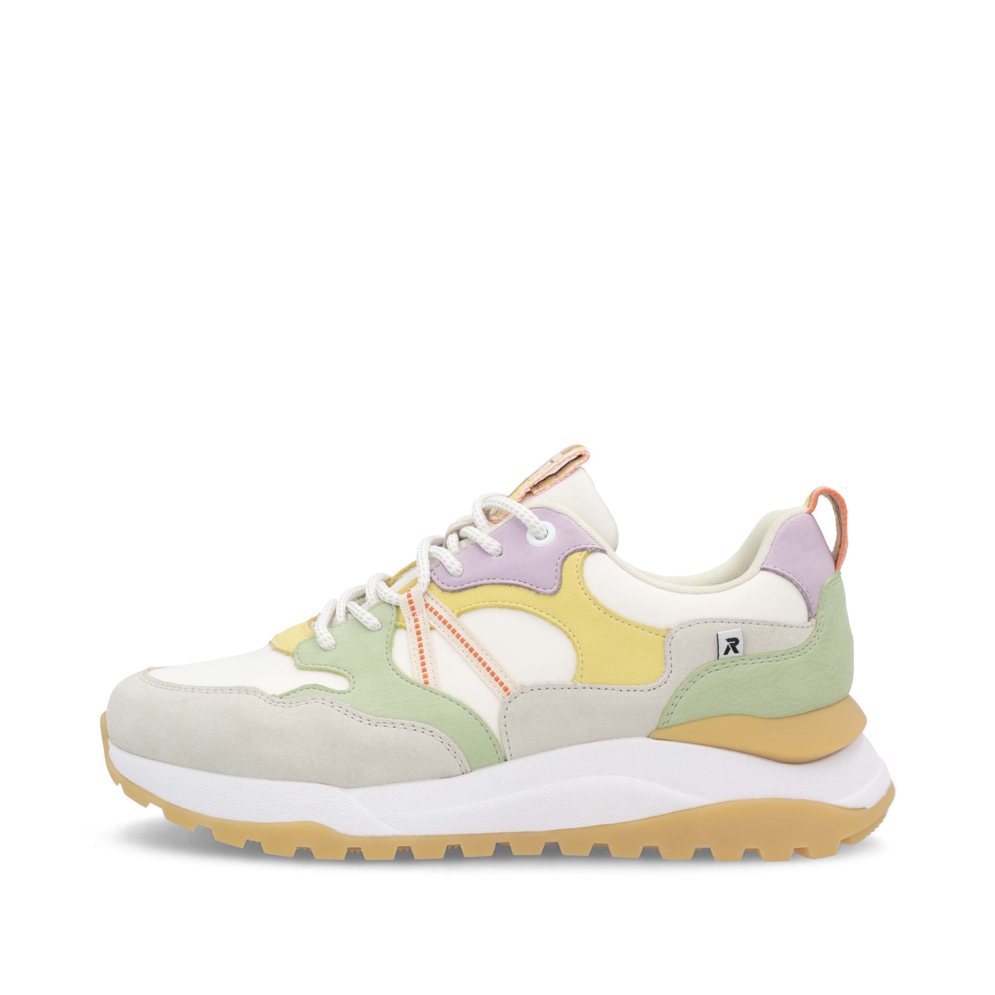 White Elasticated Shoes for Women | Rieker Sport W2501-81