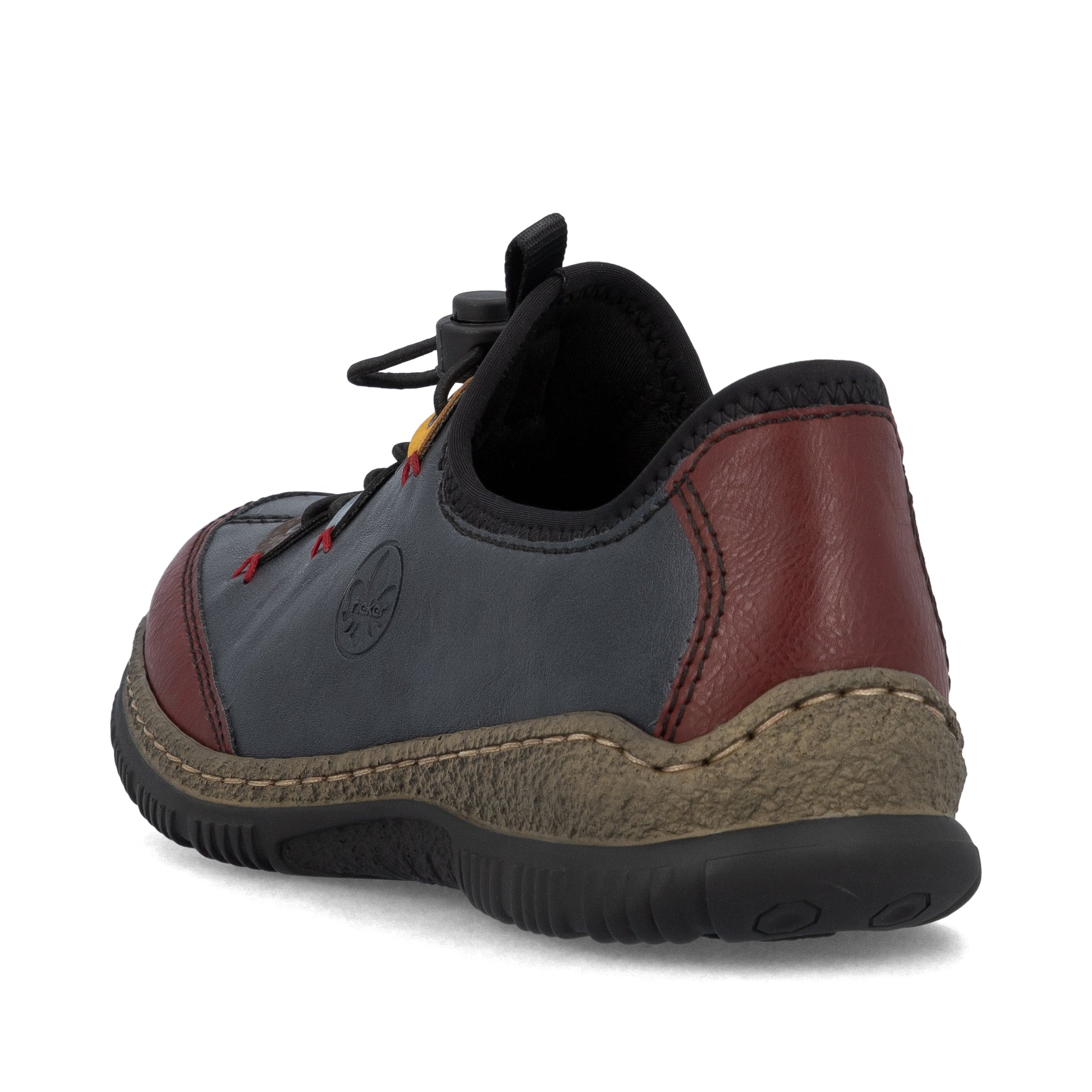 Blue Elasticated Shoes for Women | Rieker N3271-35