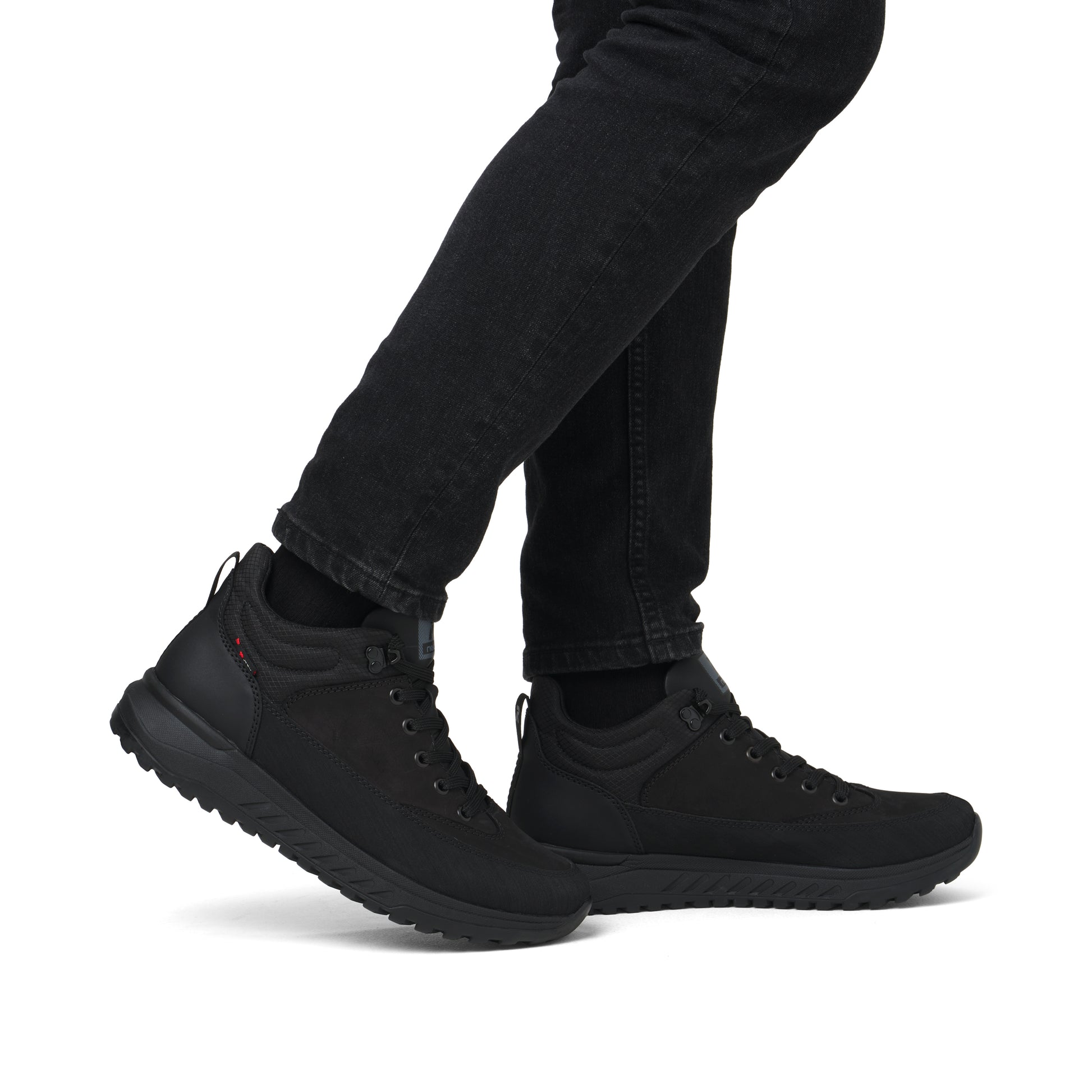 Black Elasticated Boots for Men | Rieker U0173-00