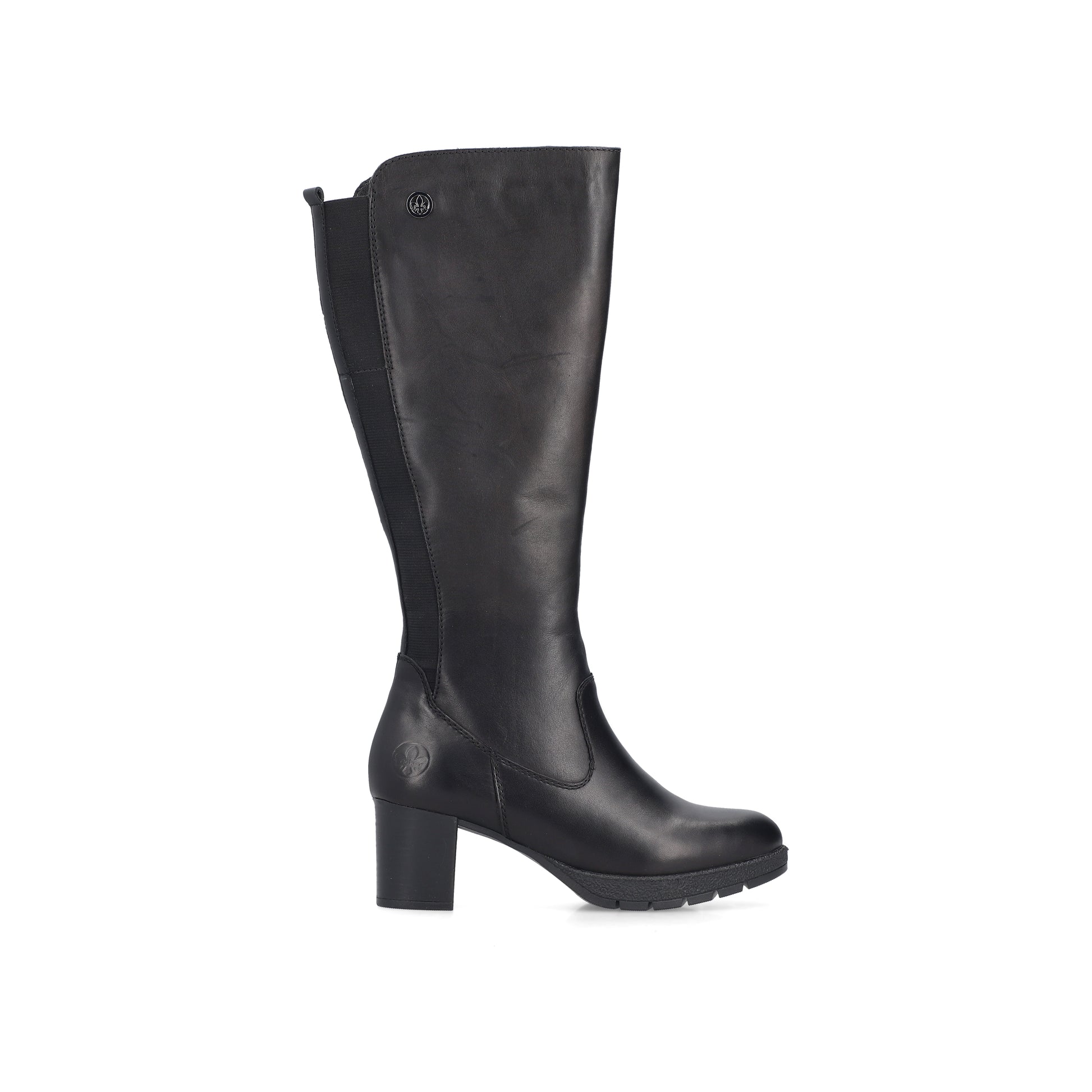 Black Zip Boots for Women | Rieker 77684-00