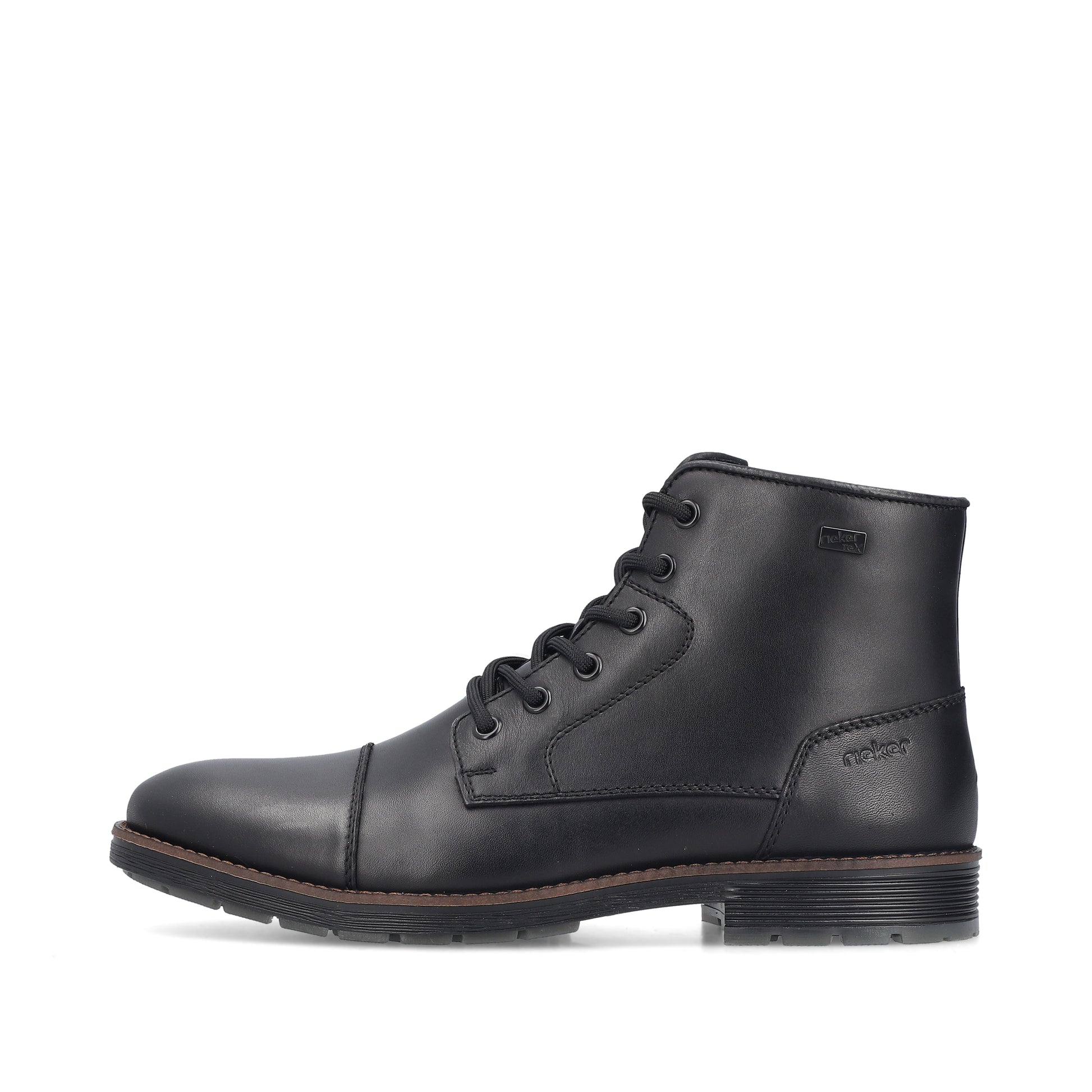 Black Zip Boots for Men | Rieker F4546-00
