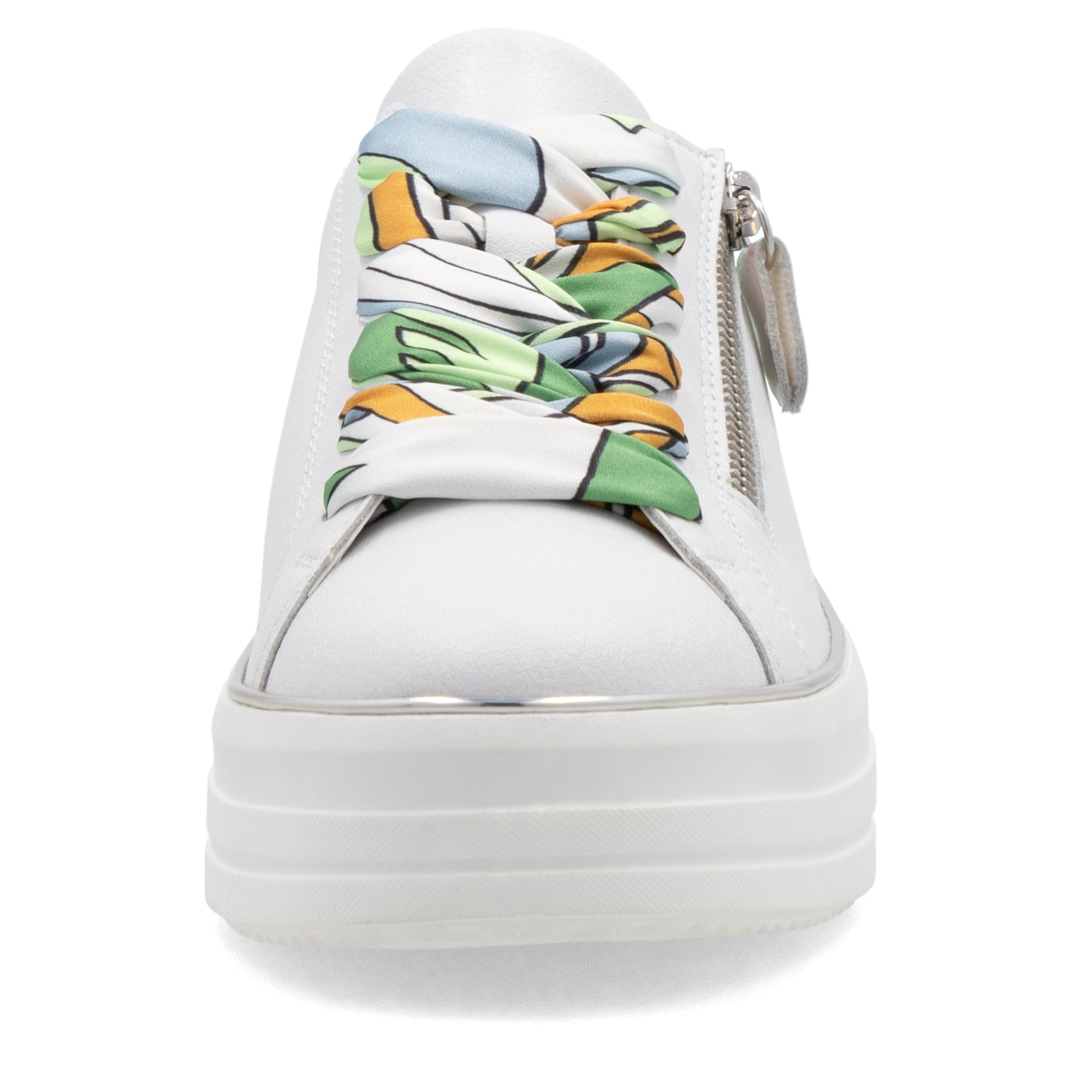 White Zip Shoes for Women | Remonte D1C06-80