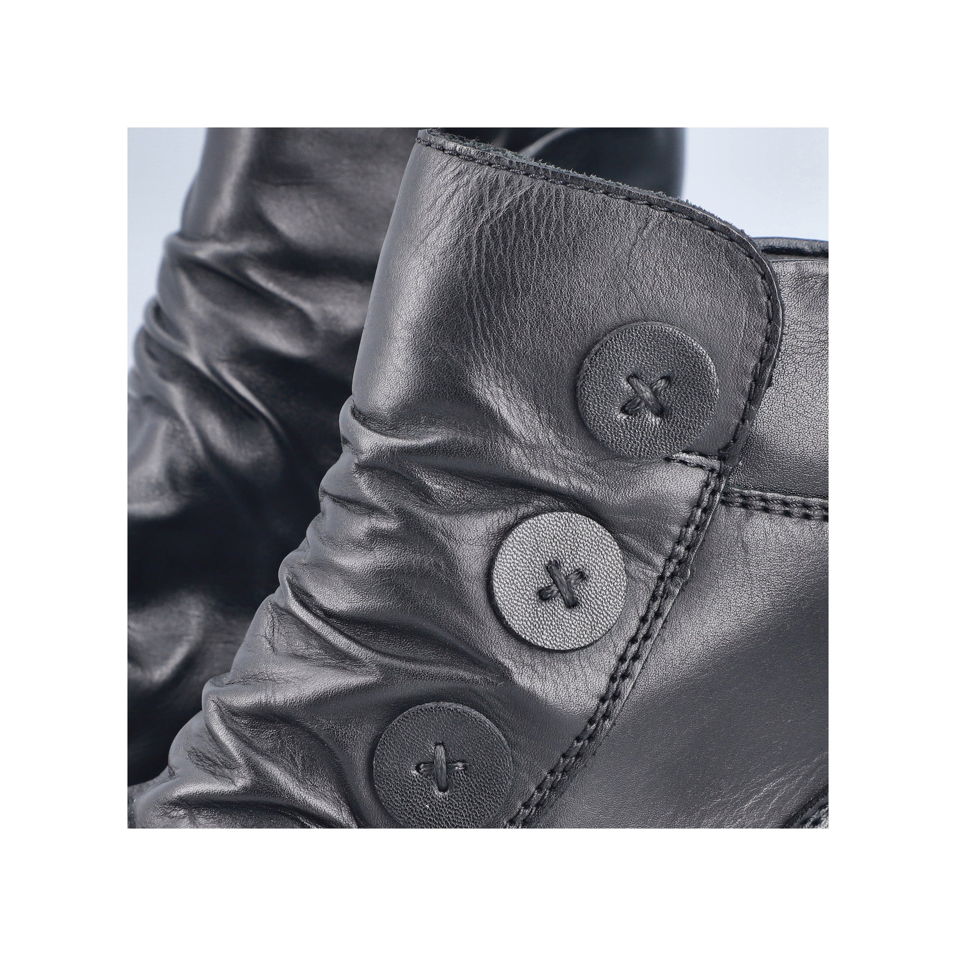 Black Zip Boots for Women | Rieker 78659-00