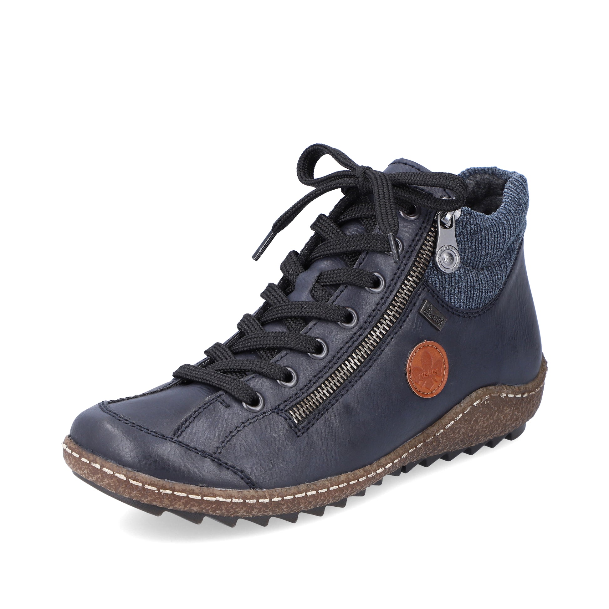 Blue Zip Boots for Women | Rieker L7514-14