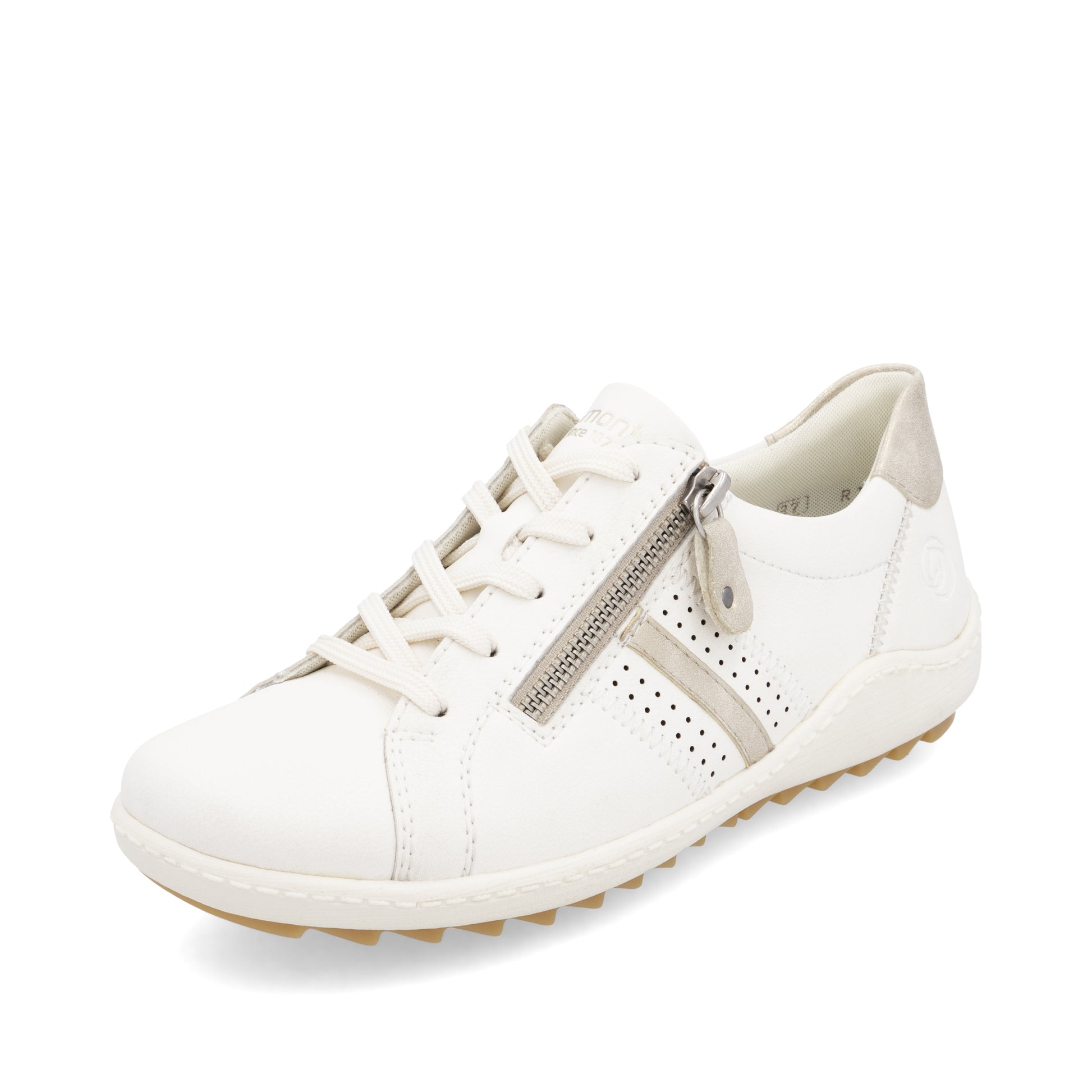 White Zip Shoes for Women | Remonte R1432-80
